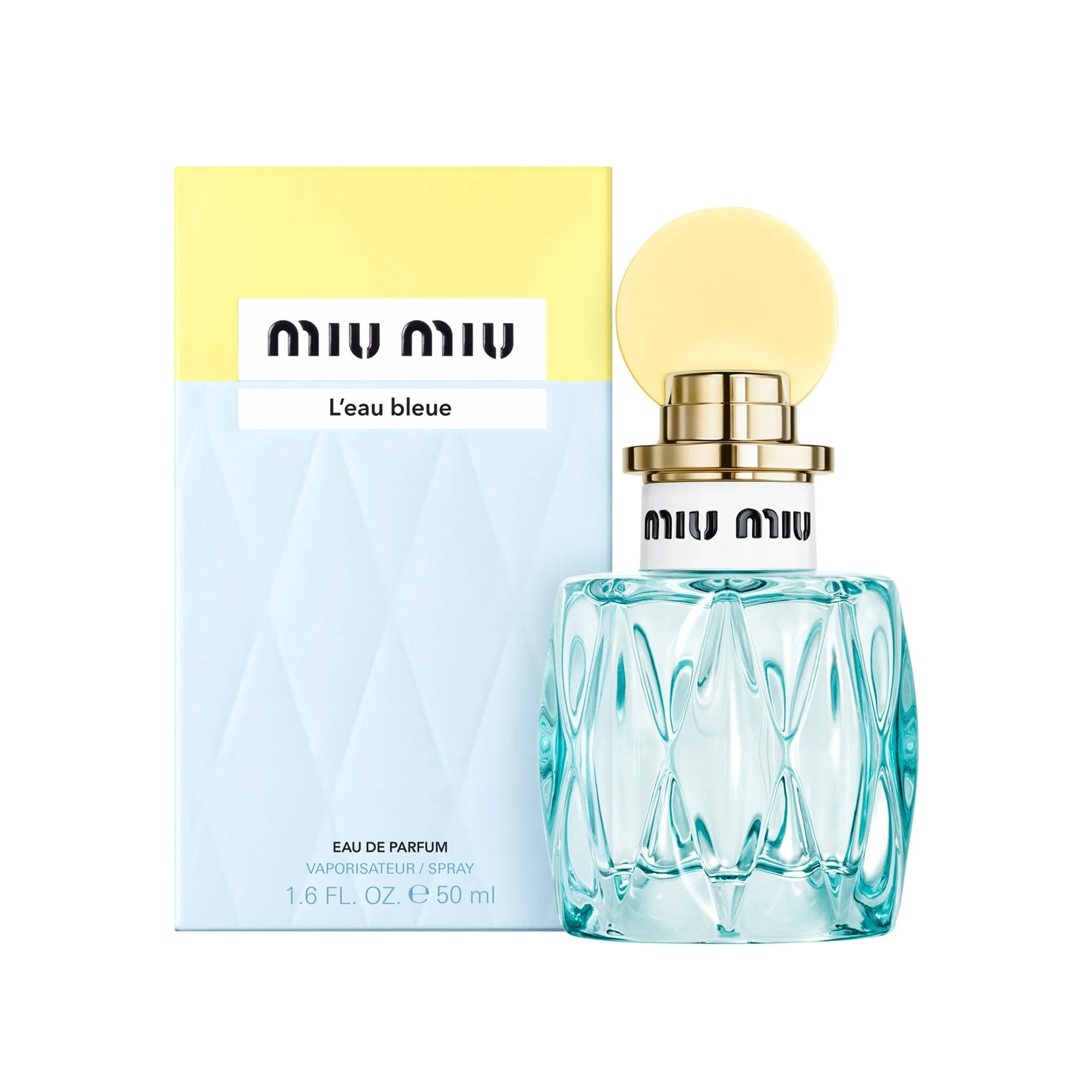 MiuMiu L'eau Bleue Eau De Parfum 50ml Spray - Image 2