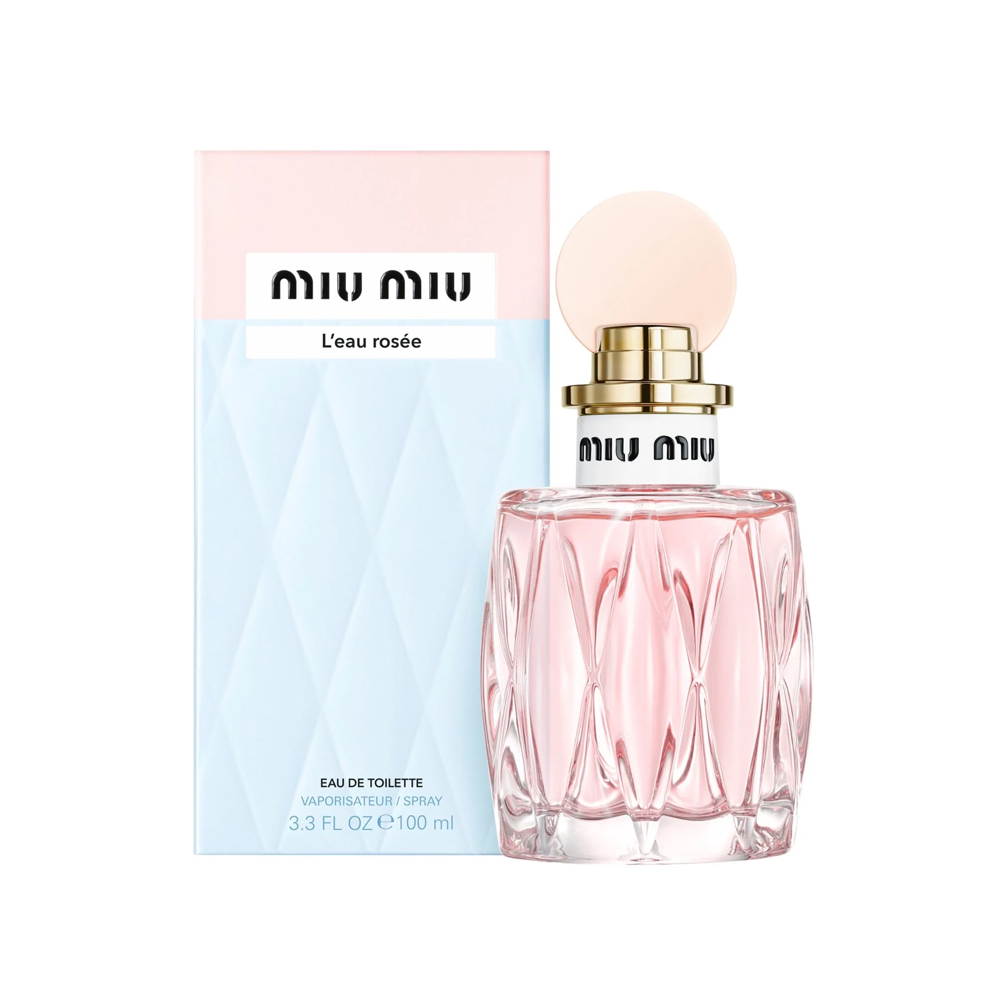 MiuMiu L'eau Rose Eau De Toilette 100ml Spray - Image 2