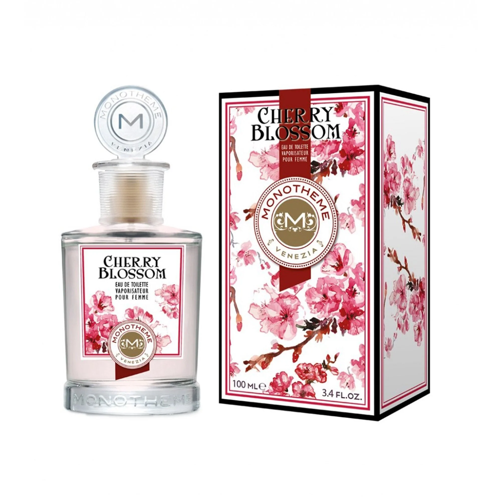 Monotheme Cherry Blossom Eau De Toilette 100ml Spray - Image 2