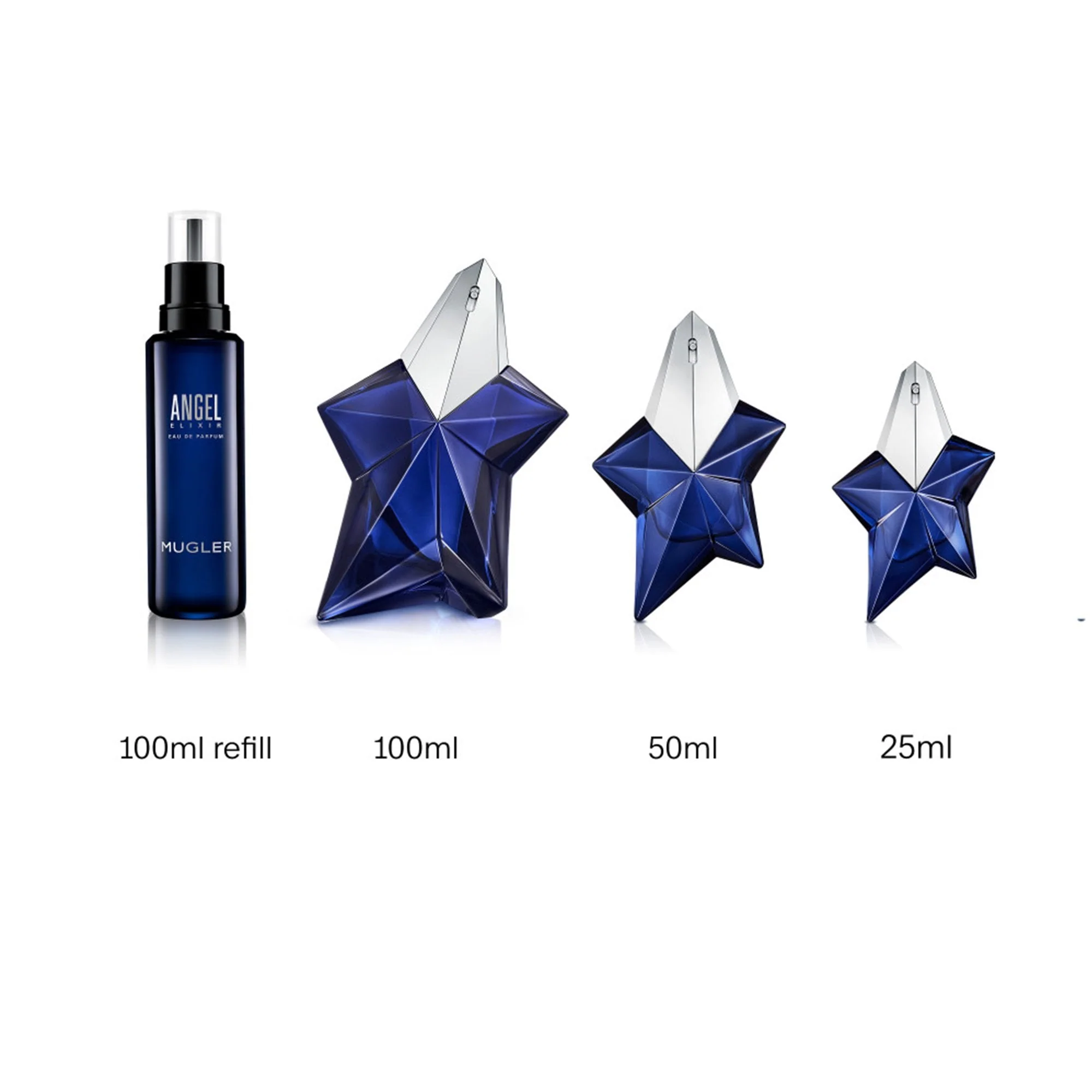 Mugler Angel Elixir Eau De Parfum 50ml Refillable Spray - Image 7