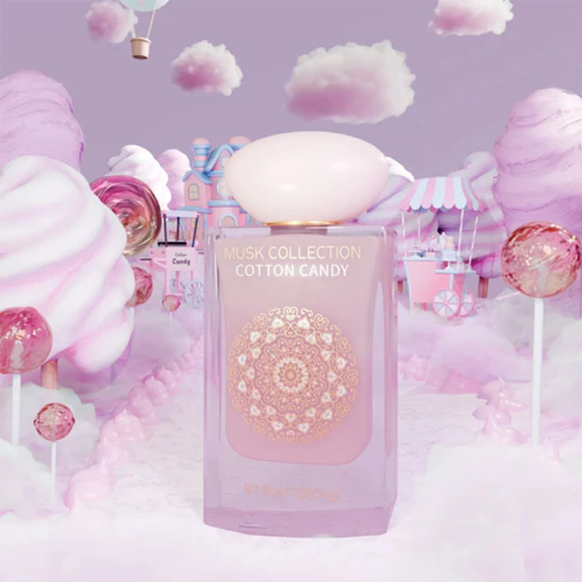 Gulf Orchid Musk Collection Cotton Candy Eau De Parfum 60ml Spray - Image 3