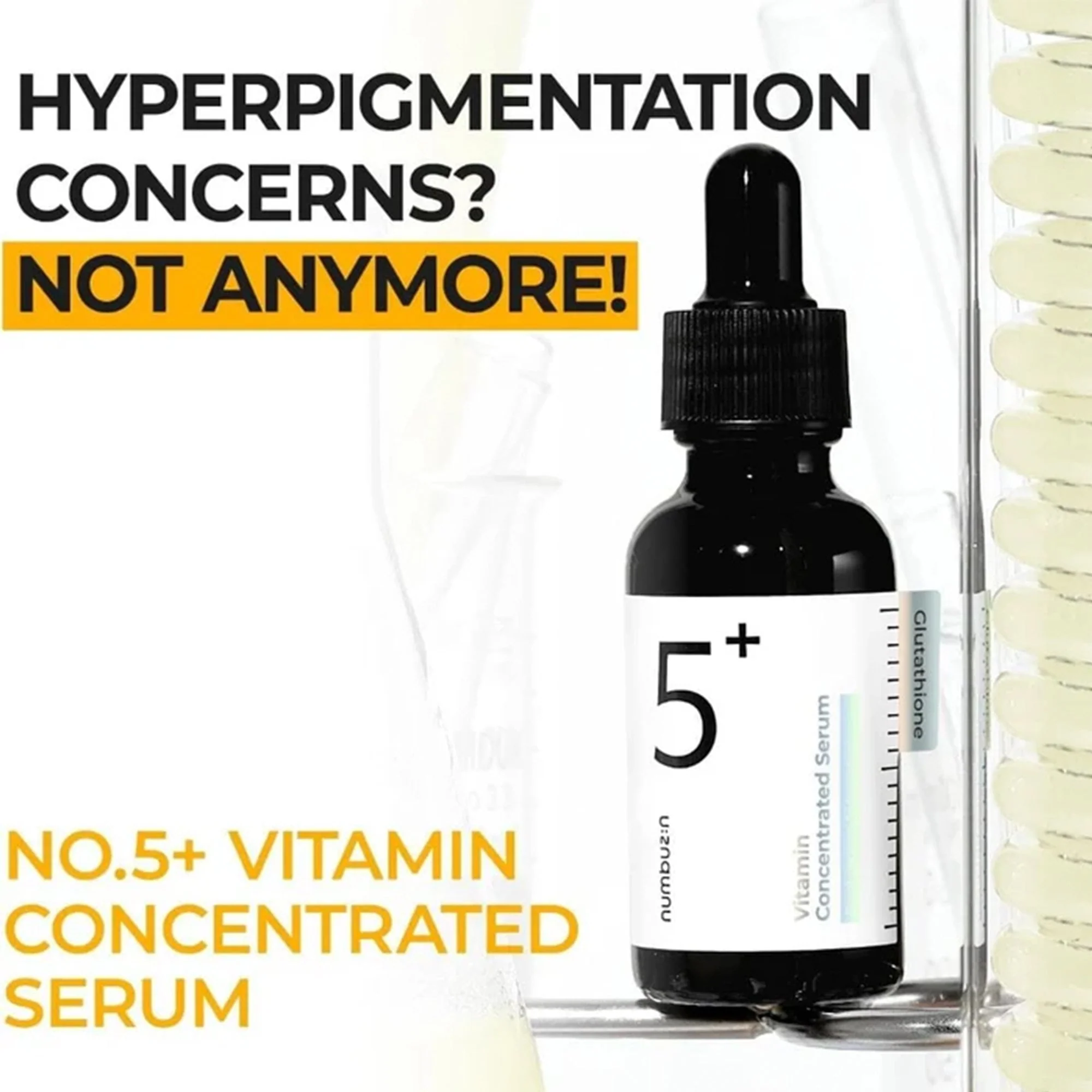 Numbuzin 5+ Vitamin Concentrated Serum 30ml Dropper - Image 3