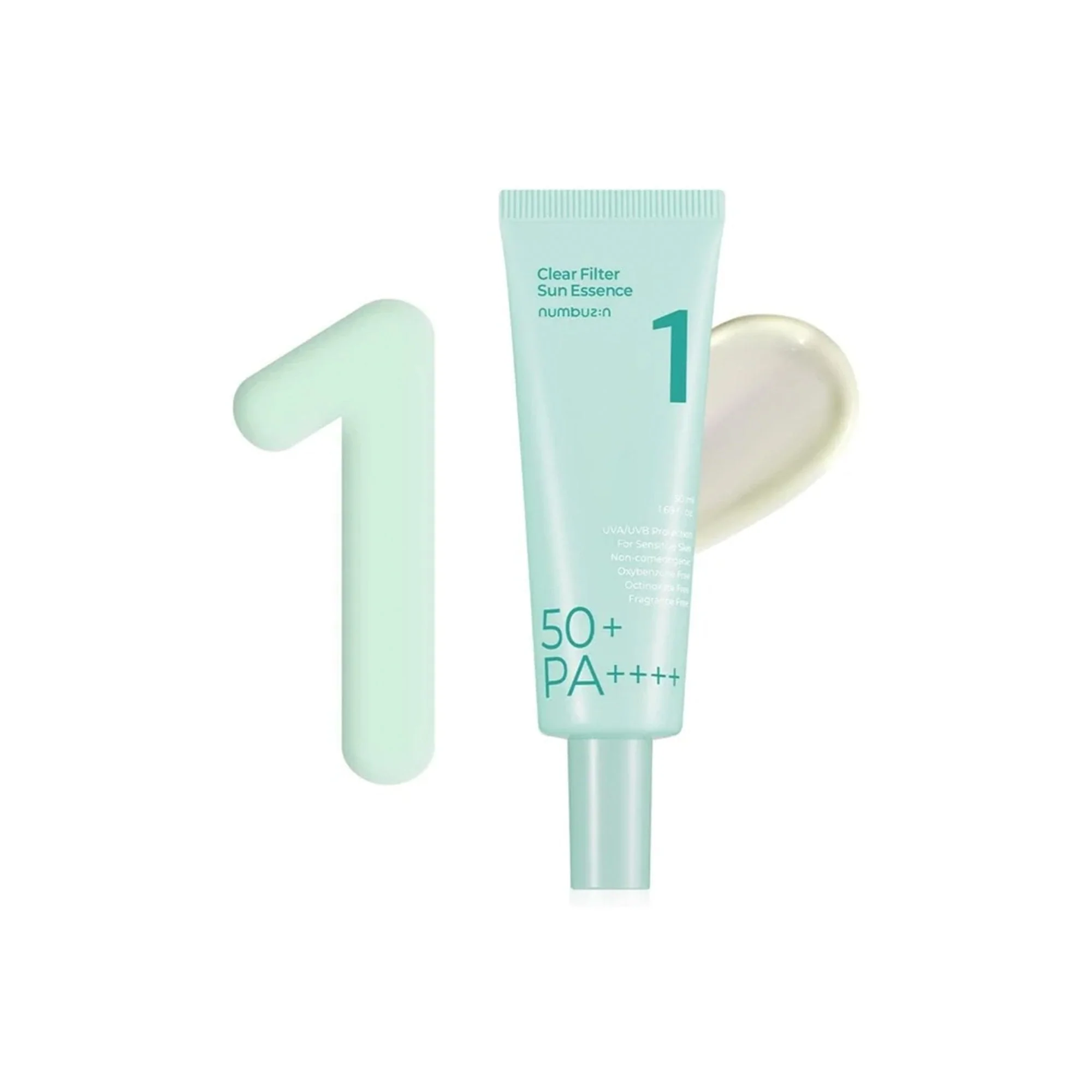 Numbuzin Clear Filter Sun Essence 50ml Tube - Image 2