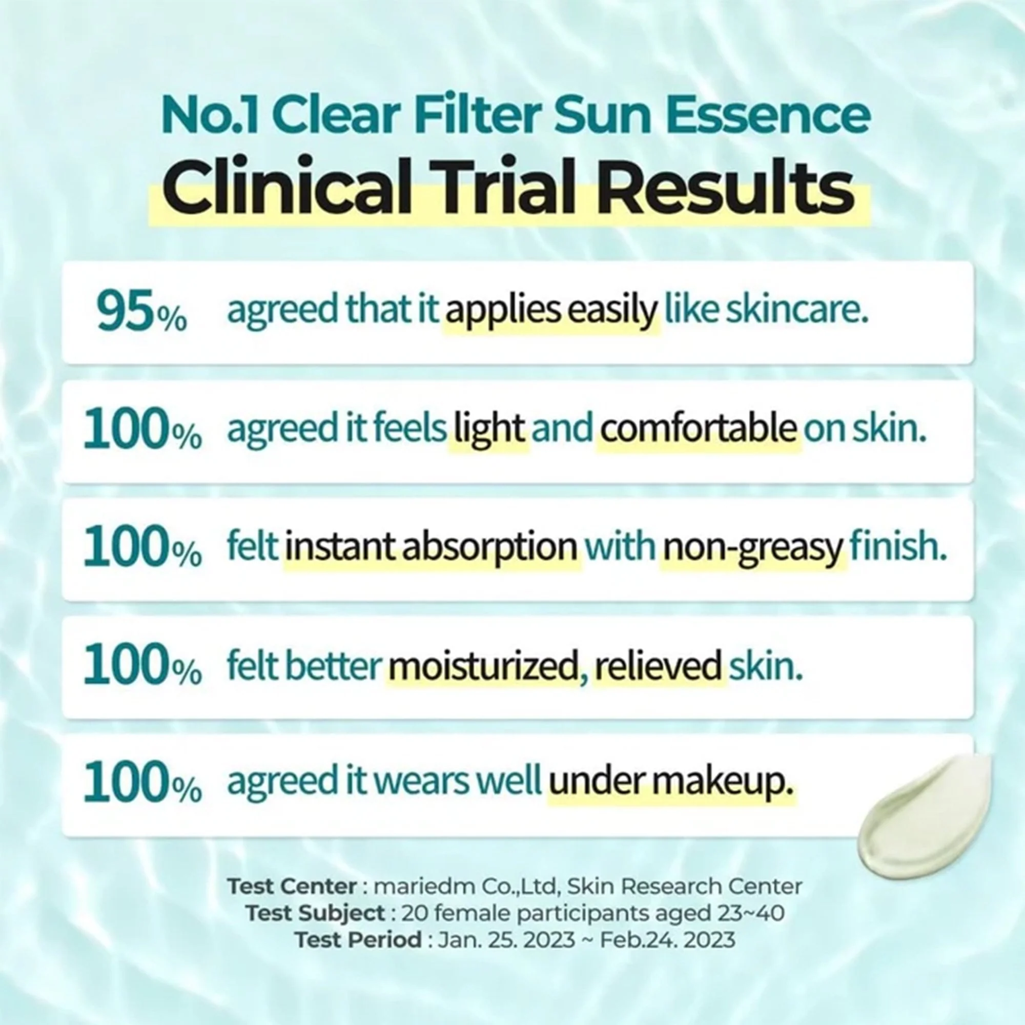 Numbuzin Clear Filter Sun Essence 50ml Tube - Image 5