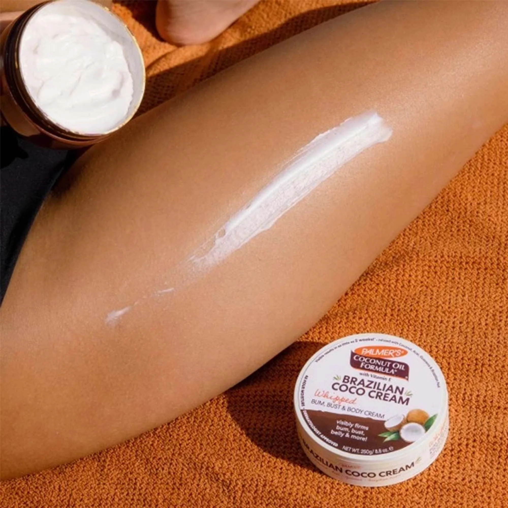 Palmer's Brazilian Coco Cream Bum, Bust & Body Cream 250g Jar - Image 3