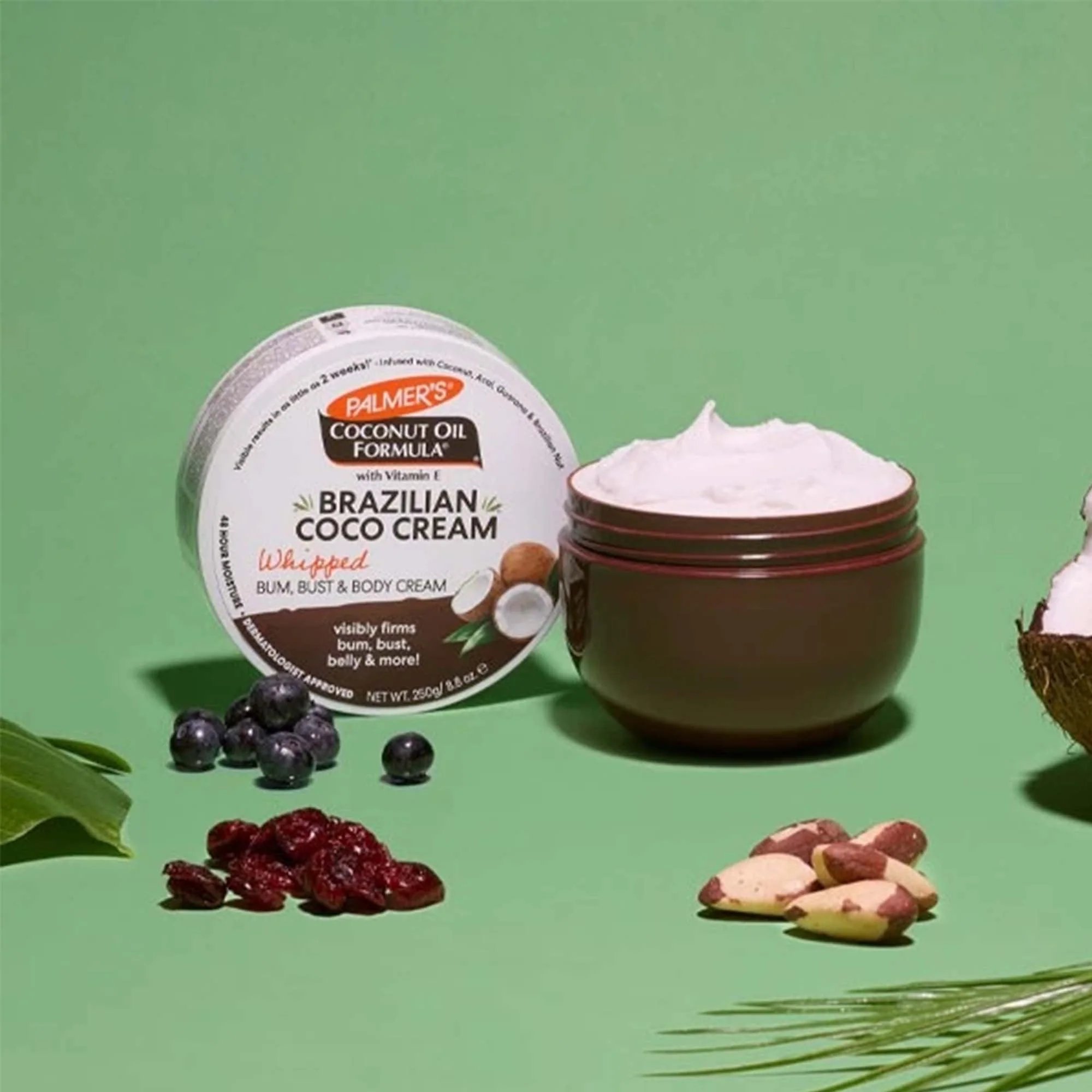 Palmer's Brazilian Coco Cream Bum, Bust & Body Cream 250g Jar - Image 5