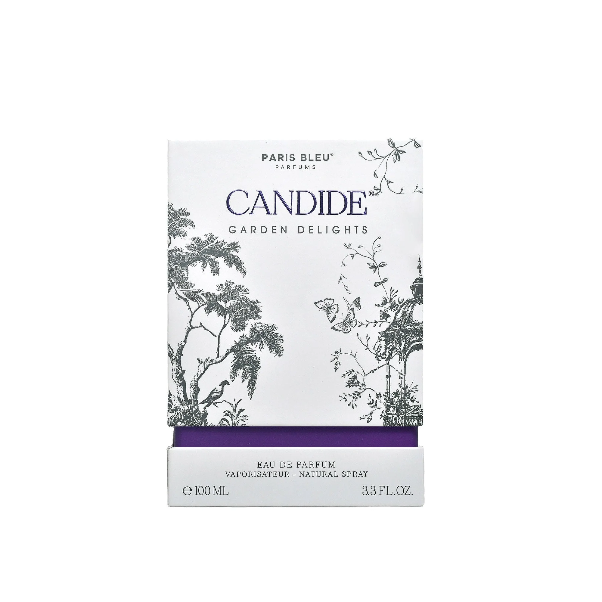 Paris Bleu Candide Garden Delights Eau De Parfum 100ml Spray - Image 3
