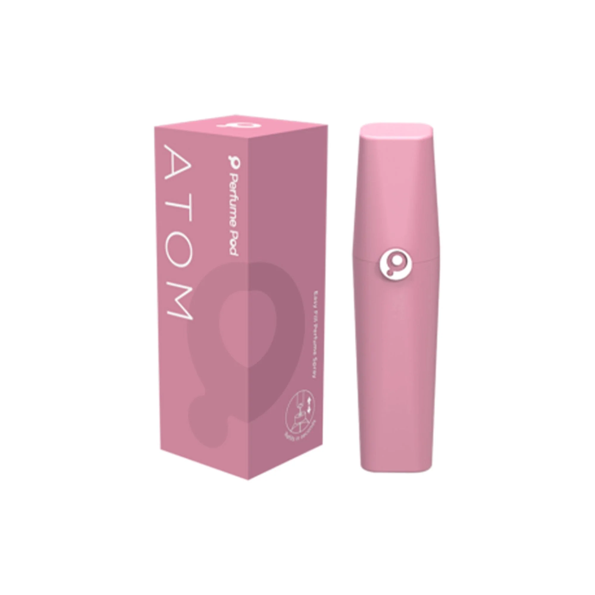 Perfume Pod Atom Pink Rechargeable Perfume Bottle 5ml Spray - Image 4