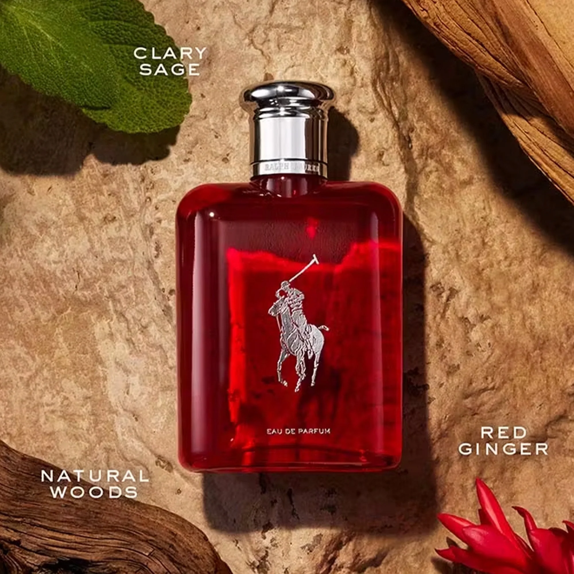Ralph Lauren Polo Red Eau De Parfum 75ml Spray - Image 2