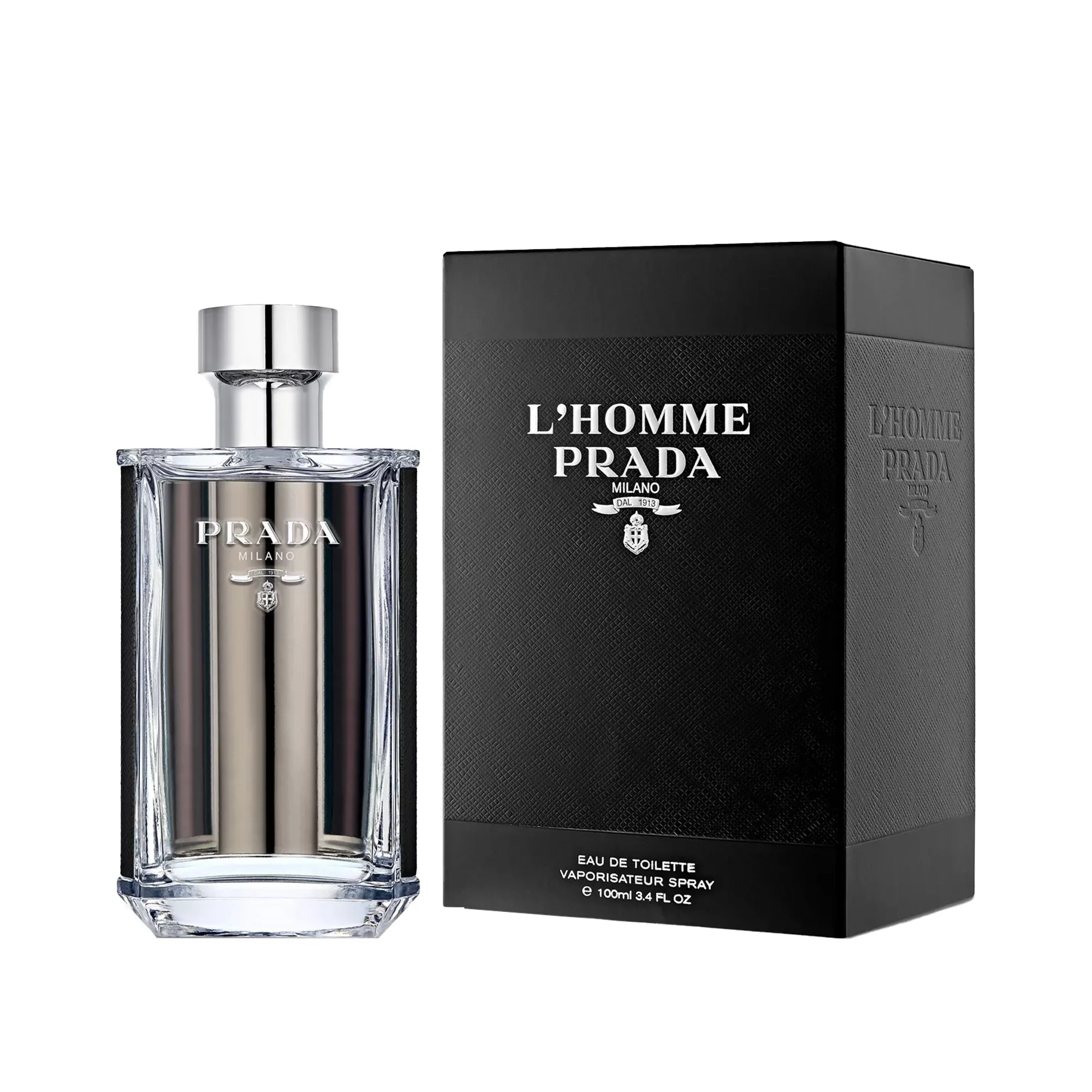 Prada L'Homme Eau De Toilette 100ml Spray - Image 2