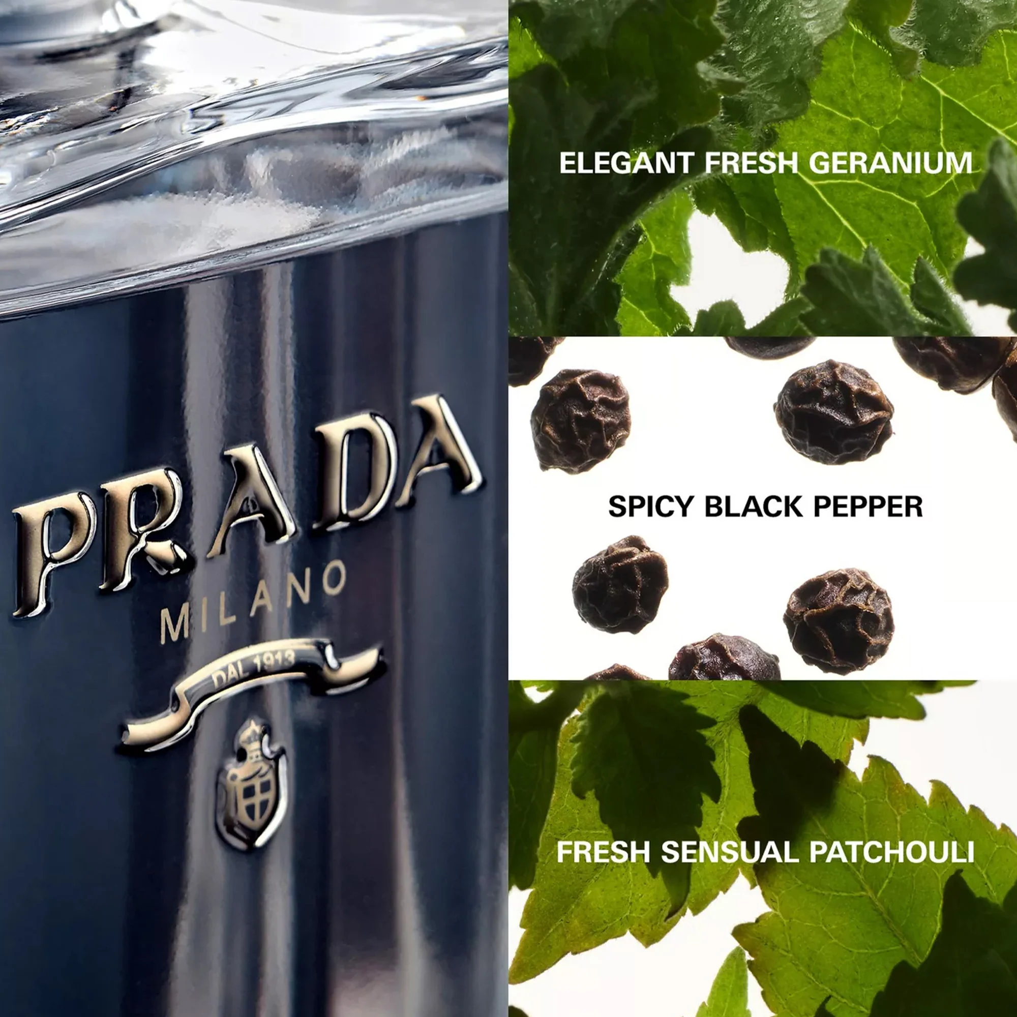 Prada L'Homme Eau De Toilette 50ml Spray - Image 3