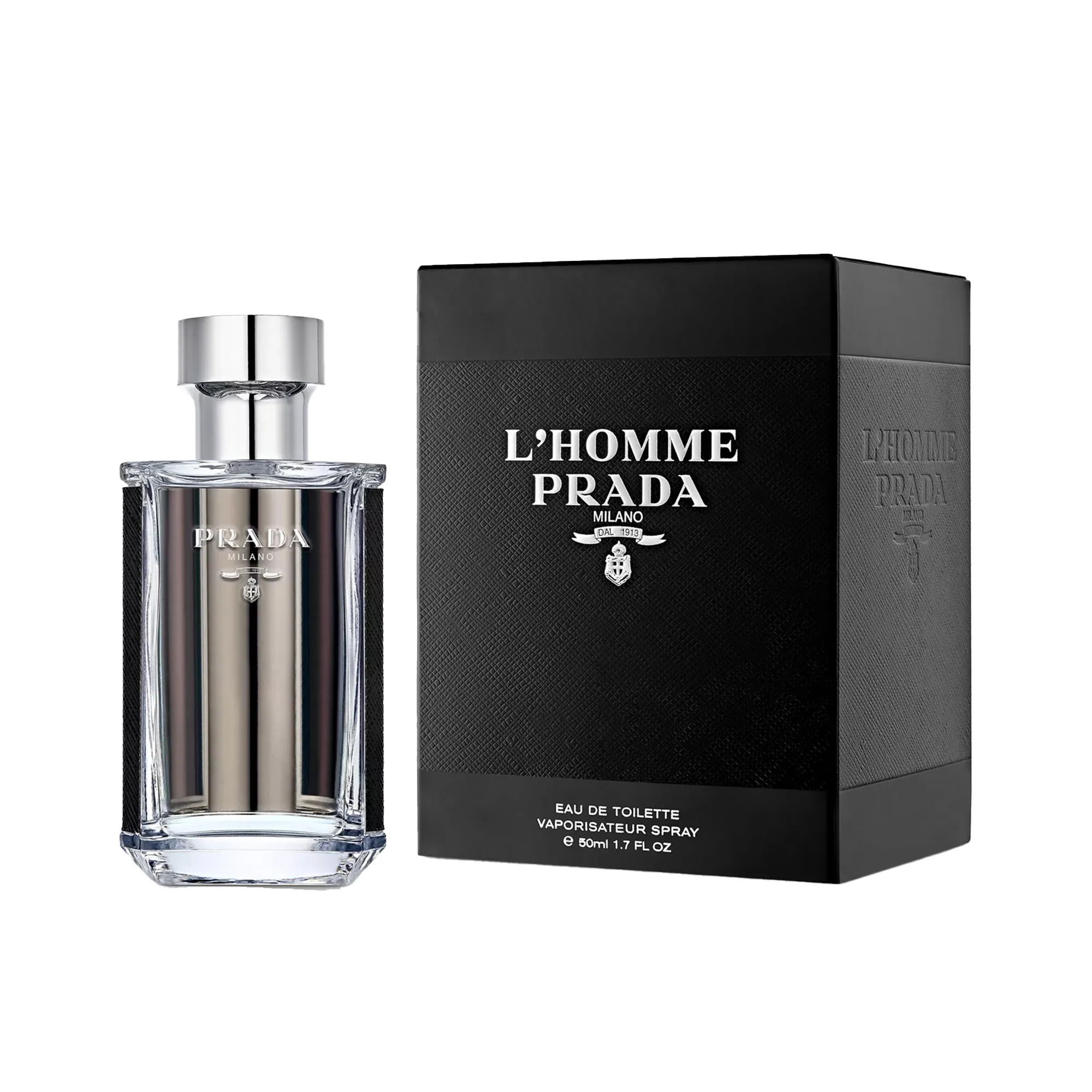 Prada L'Homme Eau De Toilette 50ml Spray - Image 2