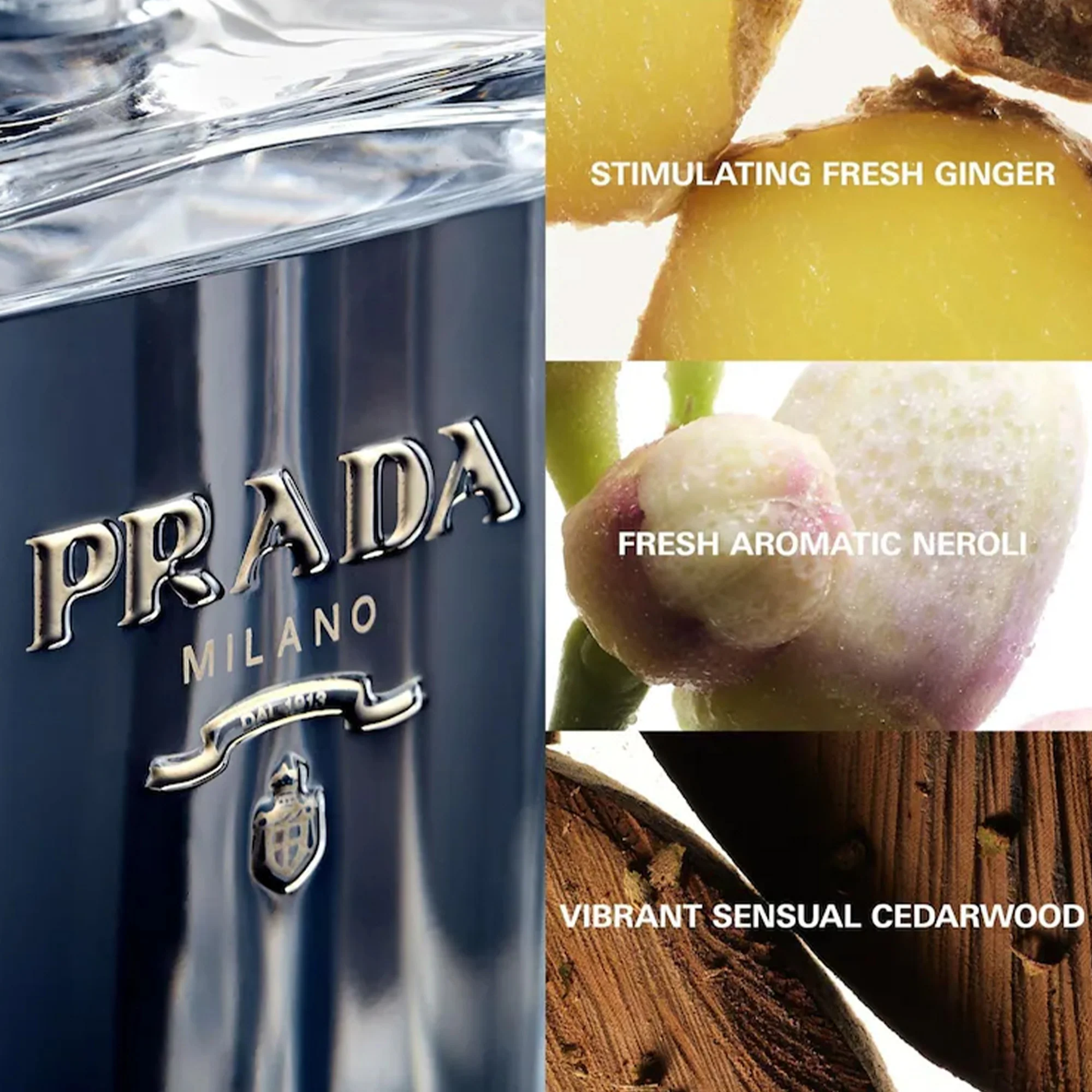 Prada L'Homme L'Eau Eau De Toilette 100ml Spray - Image 3