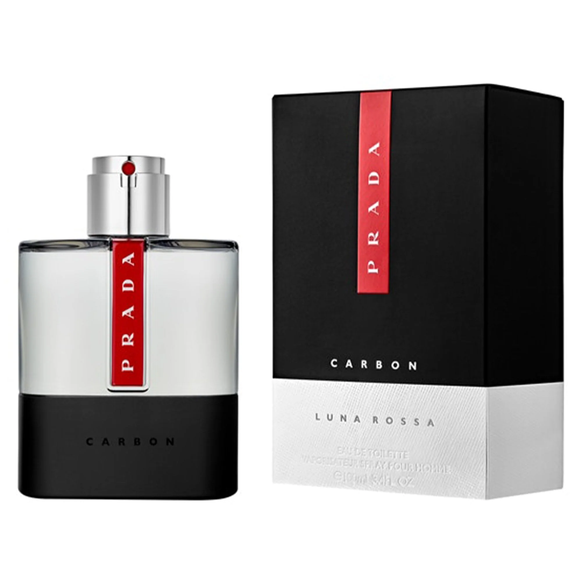 Prada Luna Rossa Carbon Eau De Toilette 100ml Spray - Image 2