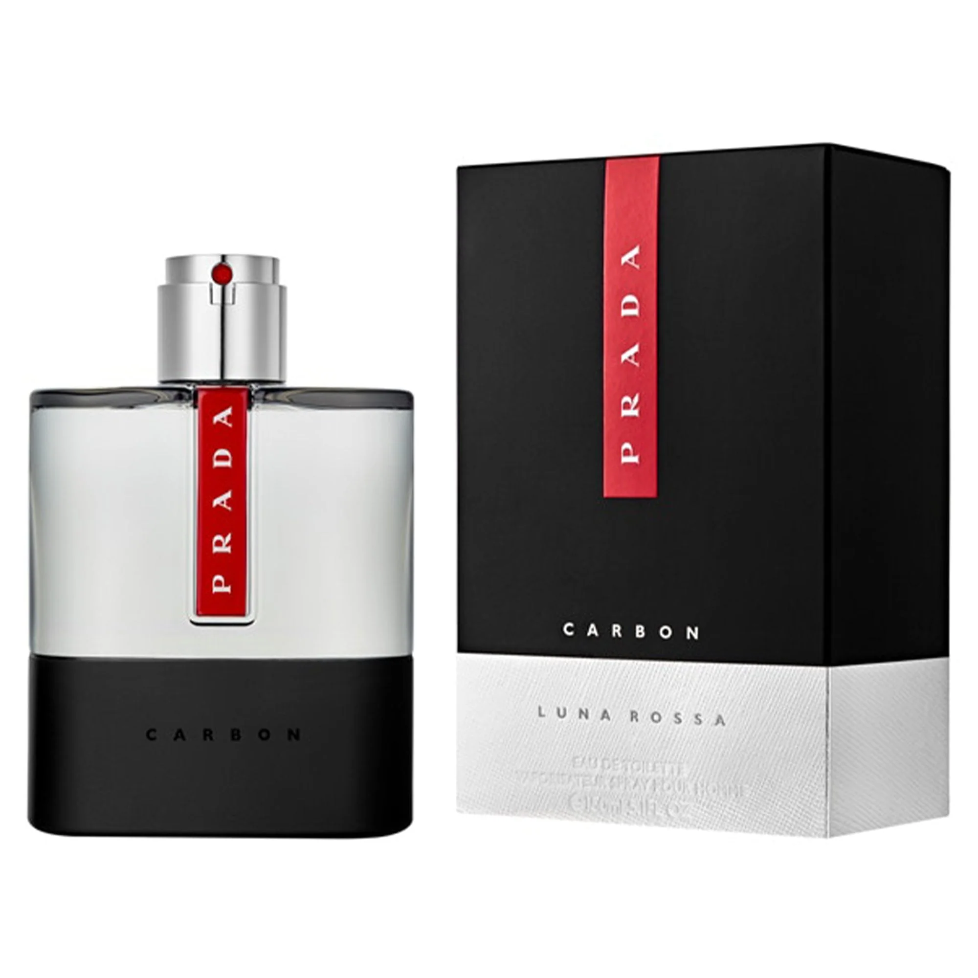 Prada Luna Rossa Carbon Eau De Toilette 150ml Spray - Image 2