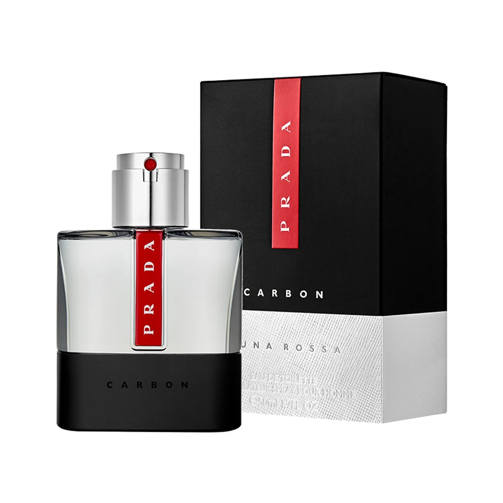 Prada Luna Rossa Carbon Eau De Toilette 50ml Spray - Image 2