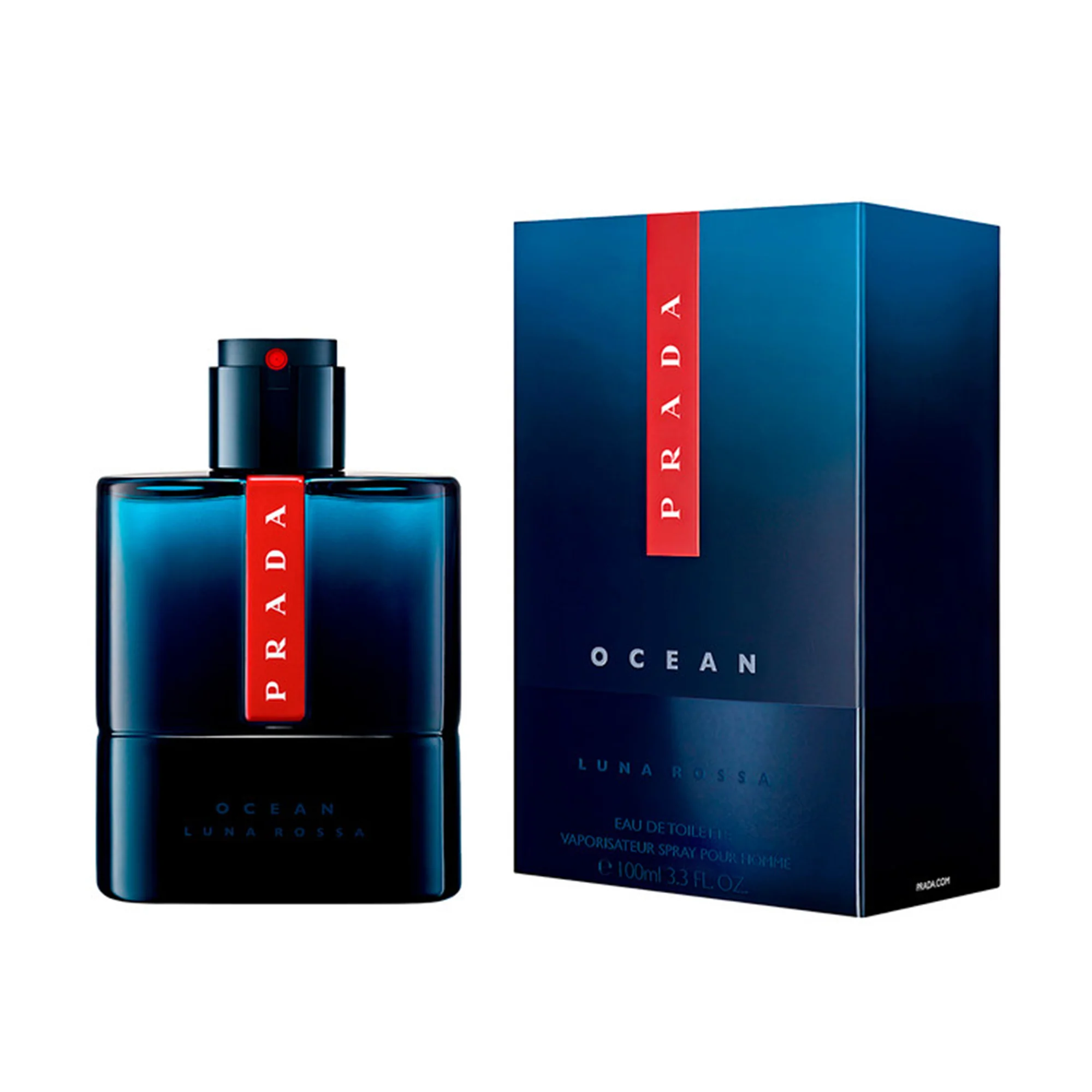Prada Luna Rossa Ocean Eau De Toilette 100ml Spray - Image 2