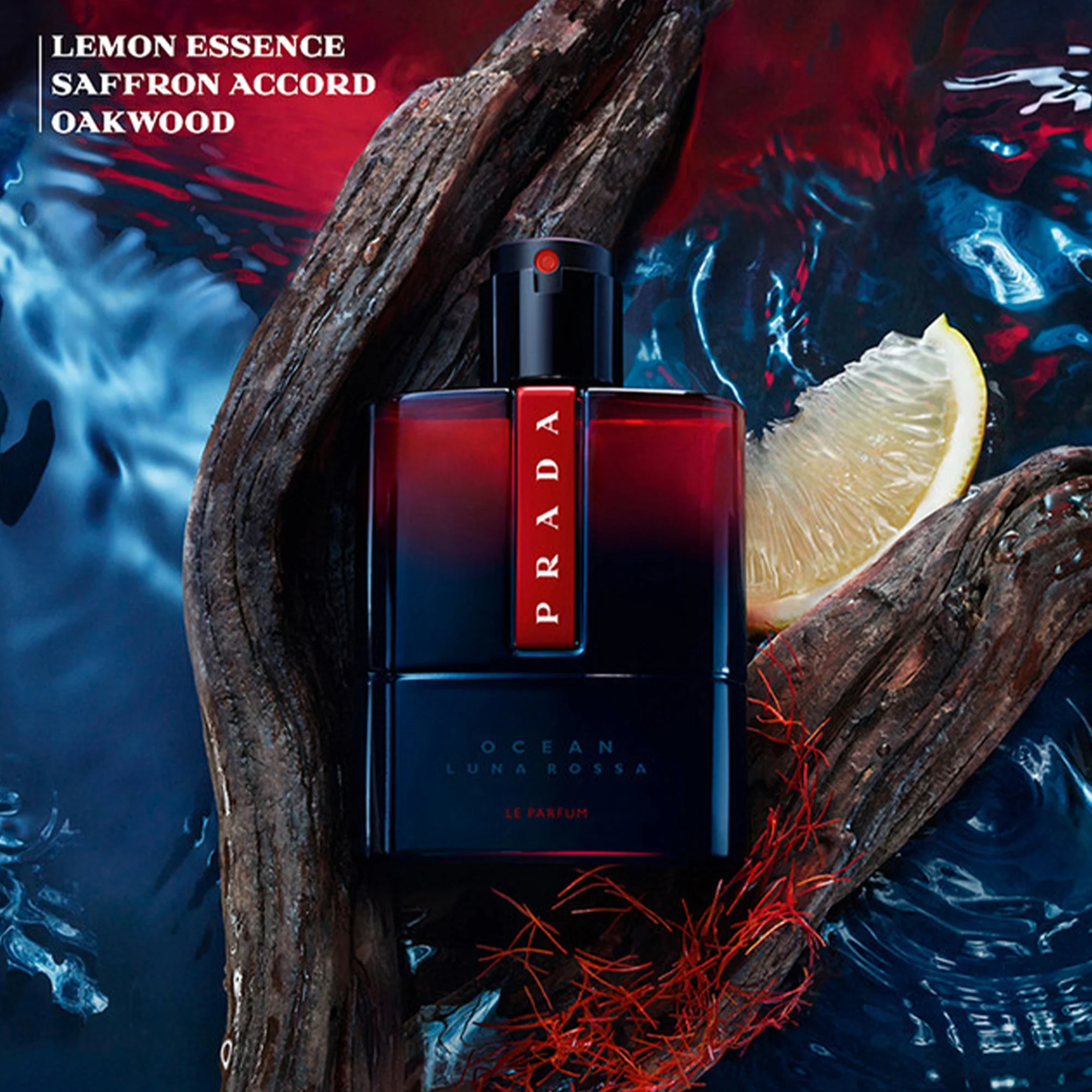 Prada Luna Rossa Ocean Le Parfum 100ml Spray - Image 2