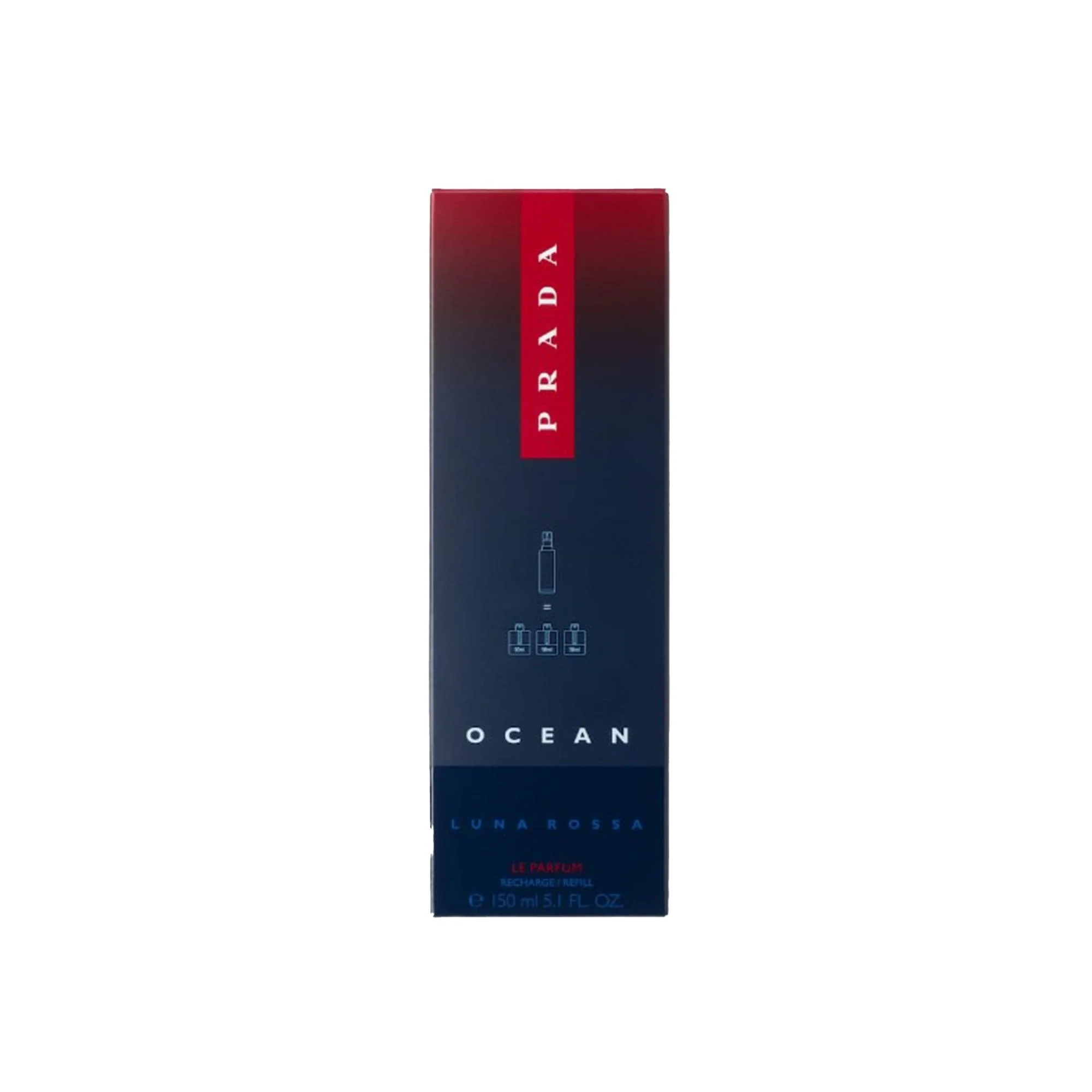 Prada Luna Rossa Ocean Le Parfum 150ml Refill - Image 2