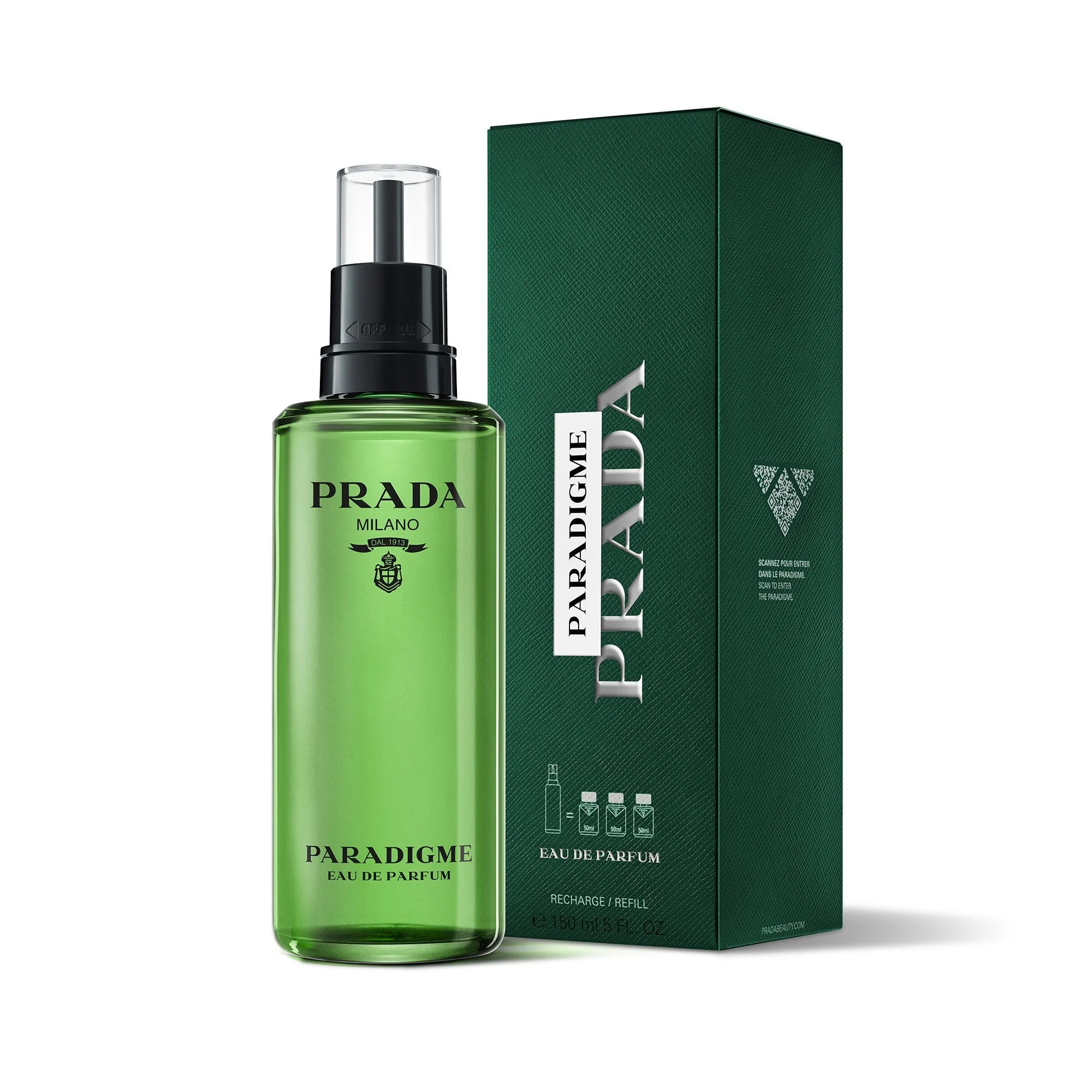 Prada Paradigme Eau De Parfum 150ml Refill - Image 2