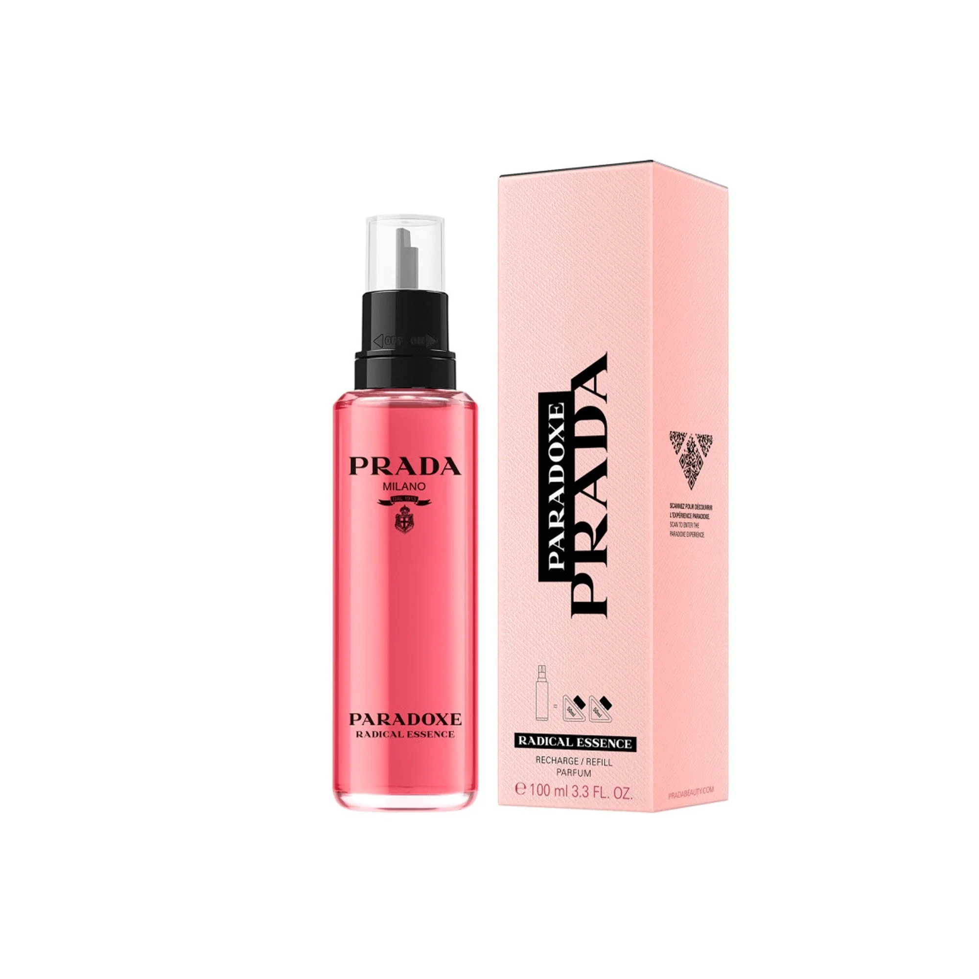 Prada Paradoxe Radical Essence Parfum 100ml Refill - Image 2