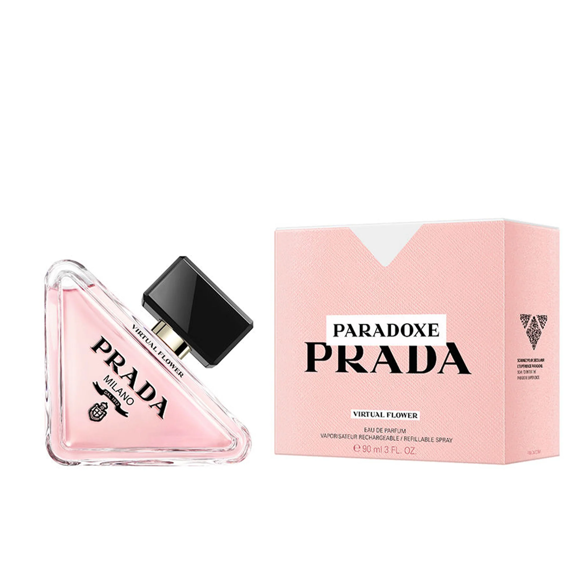 Prada Paradoxe Virtual Flower Eau De Parfum 90ml Spray - Image 2
