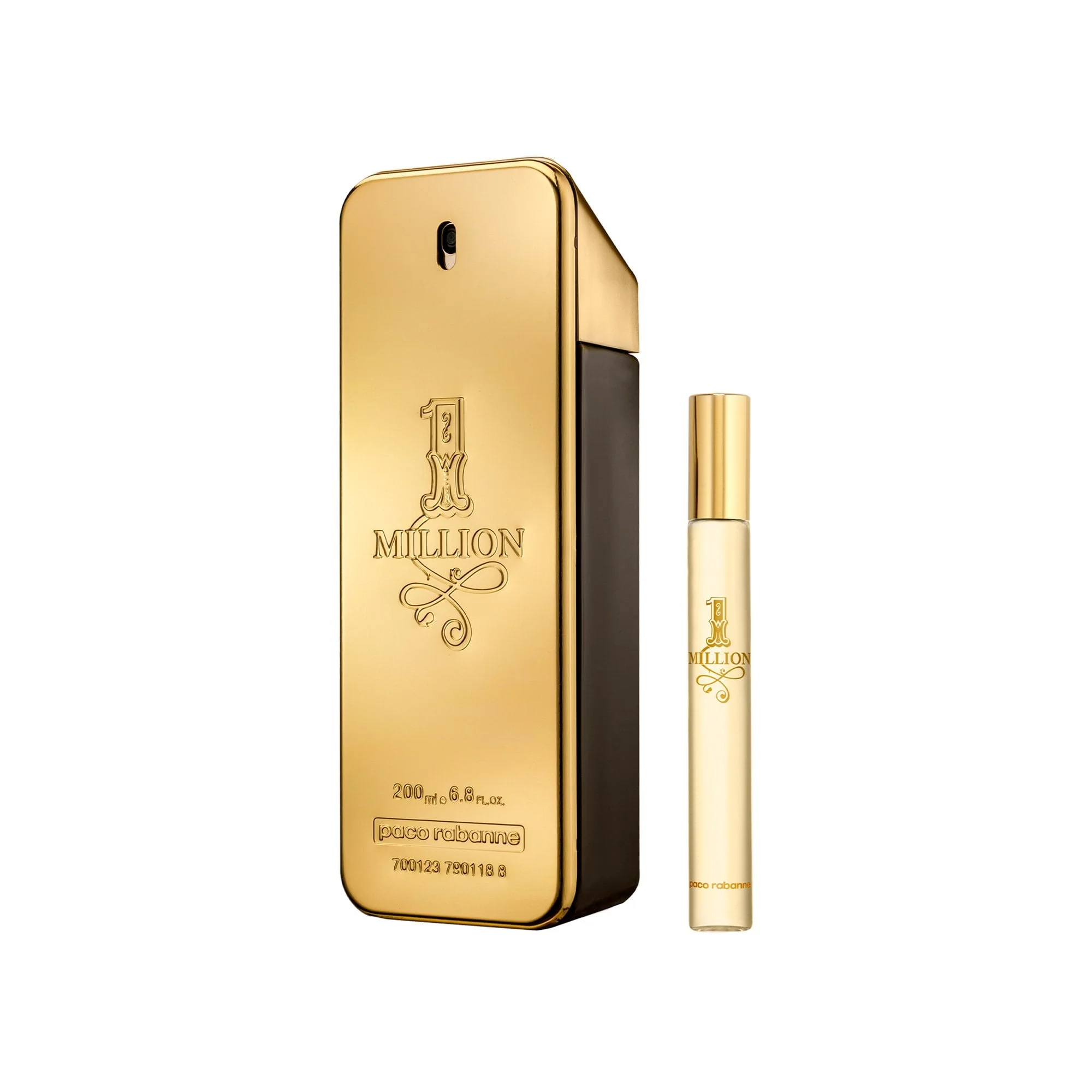 Rabanne 1 Million Eau De Toilette 200ml & Travel Spray 10ml Gift Set - Image 3