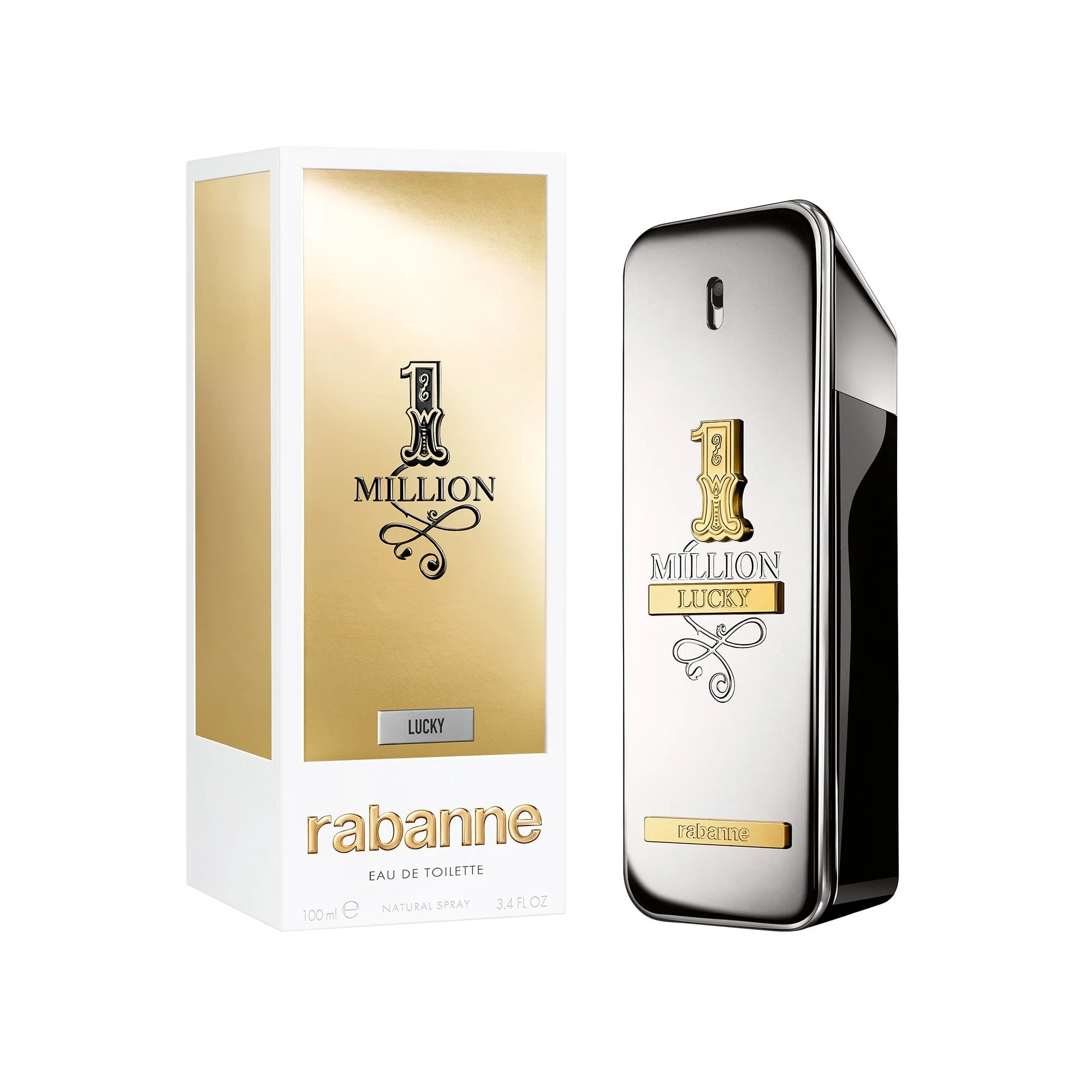 Rabanne 1 Million Lucky Eau De Toilette 100ml Spray - Image 2