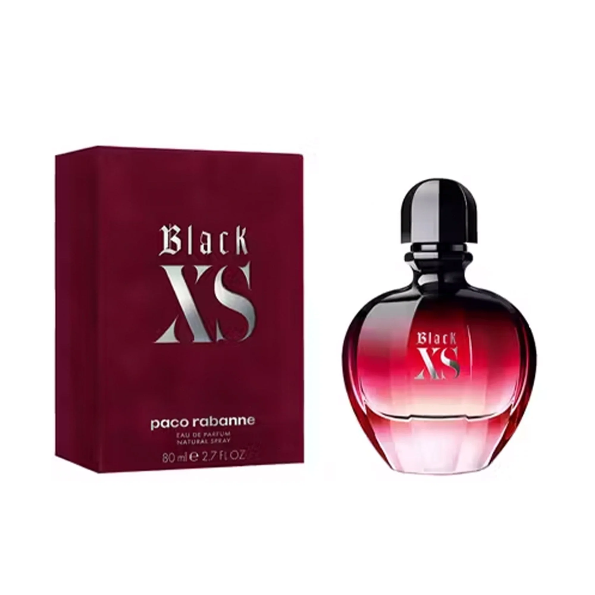 Rabanne Black XS For Her Eau De Parfum 80ml Spray - Image 2