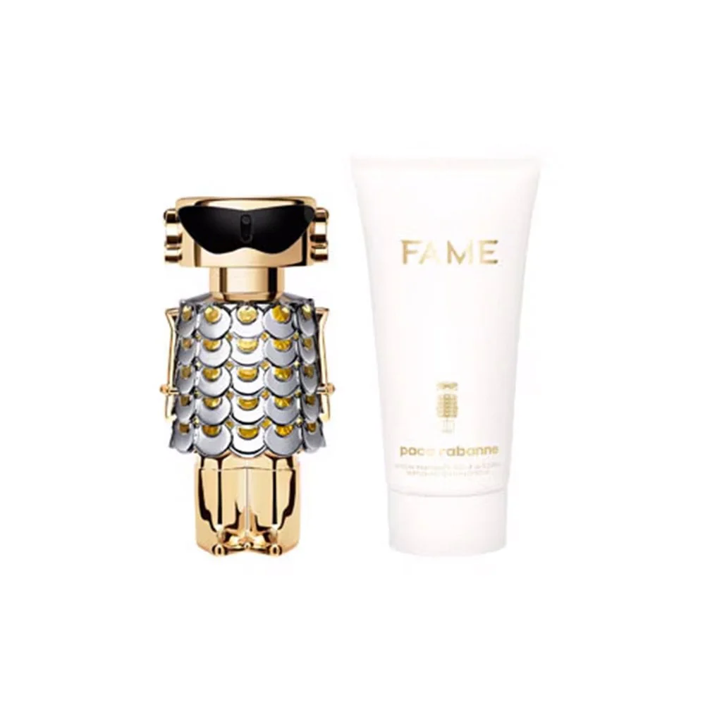 Rabanne Fame Eau De Parfum 50ml & Body Lotion 75ml Gift Set - Image 2