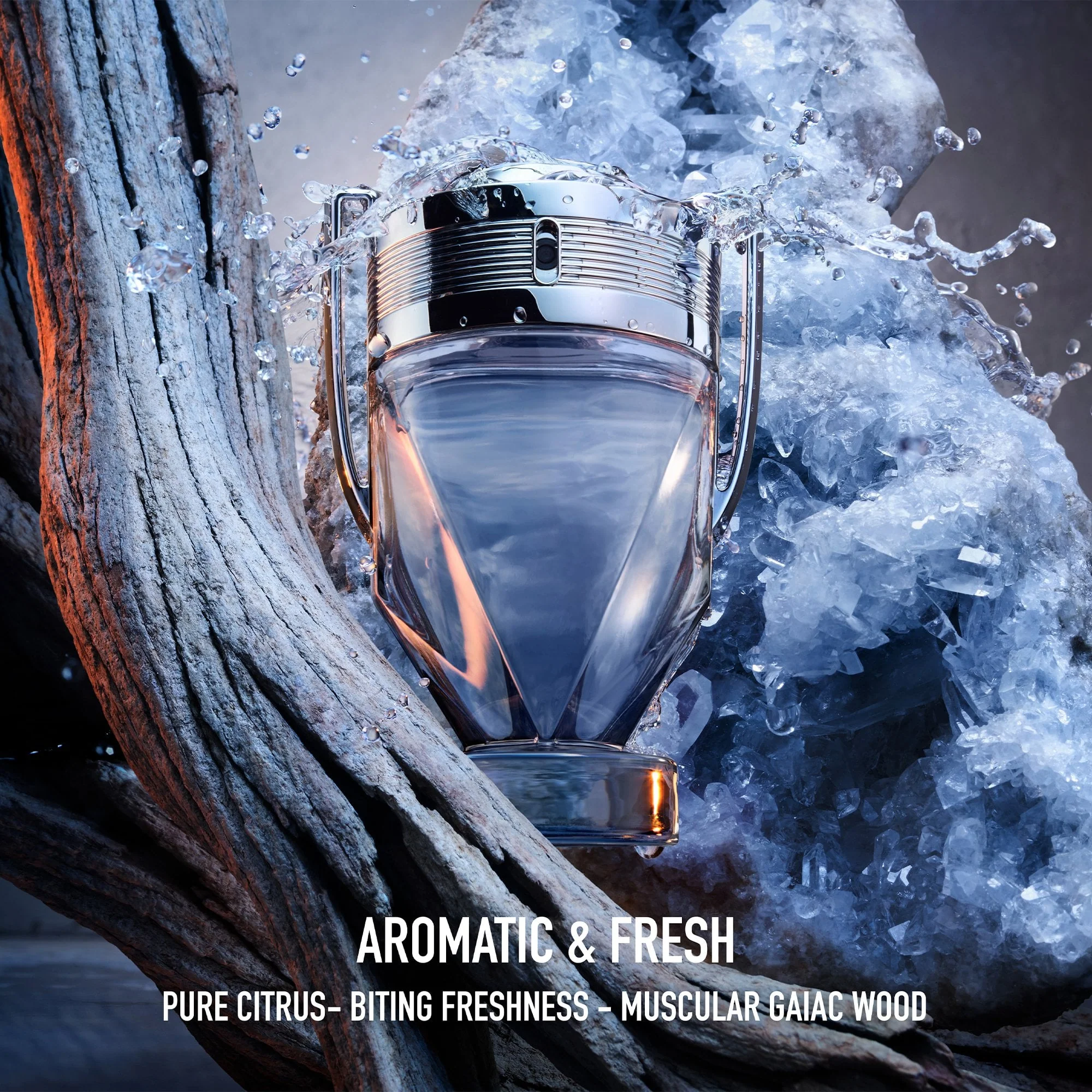 Rabanne Invictus Eau De Toilette 100ml & Travel Spray 10ml & Deodorant 150ml Gift Set - Image 4