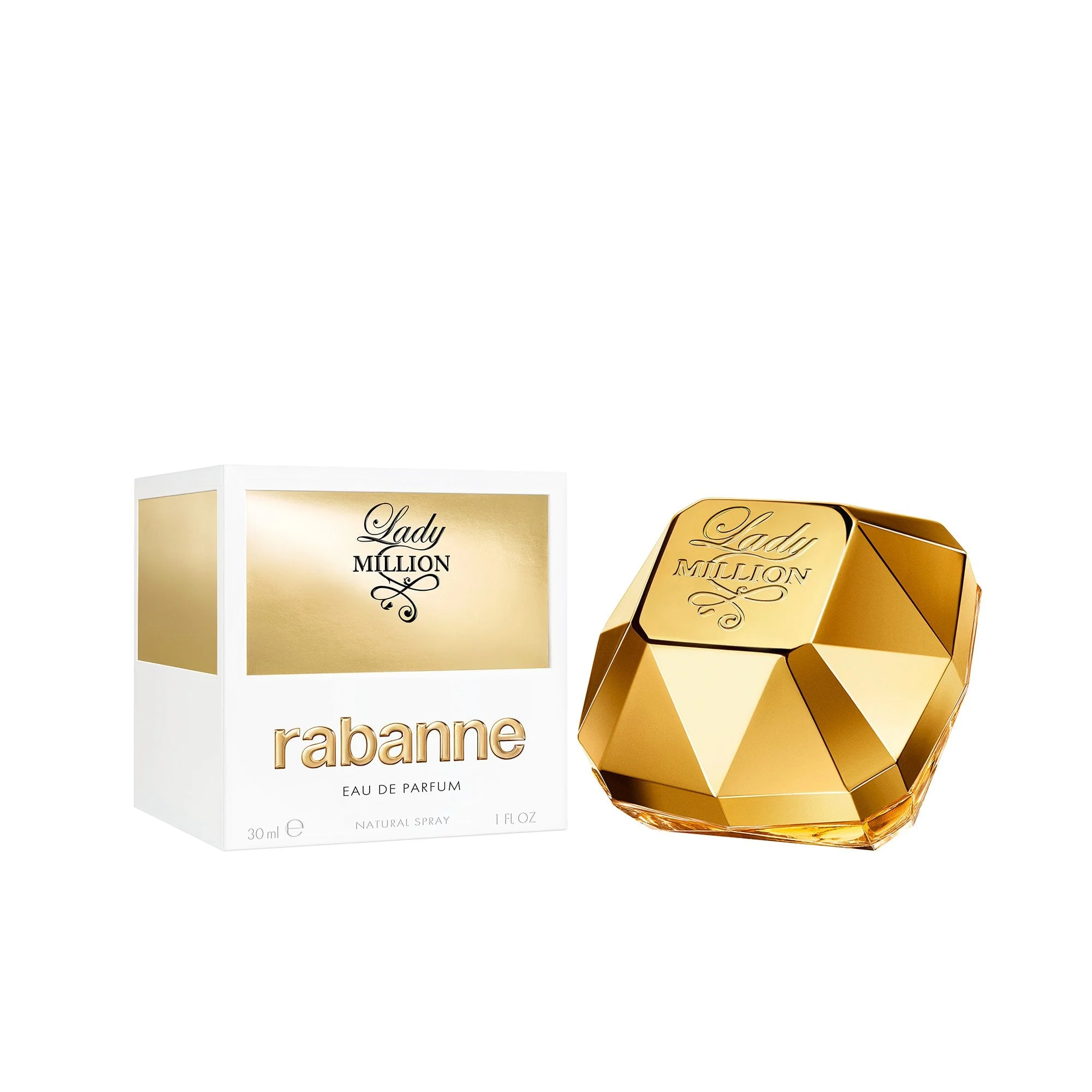 Rabanne Lady Million Eau De Parfum 30ml Spray - Image 2