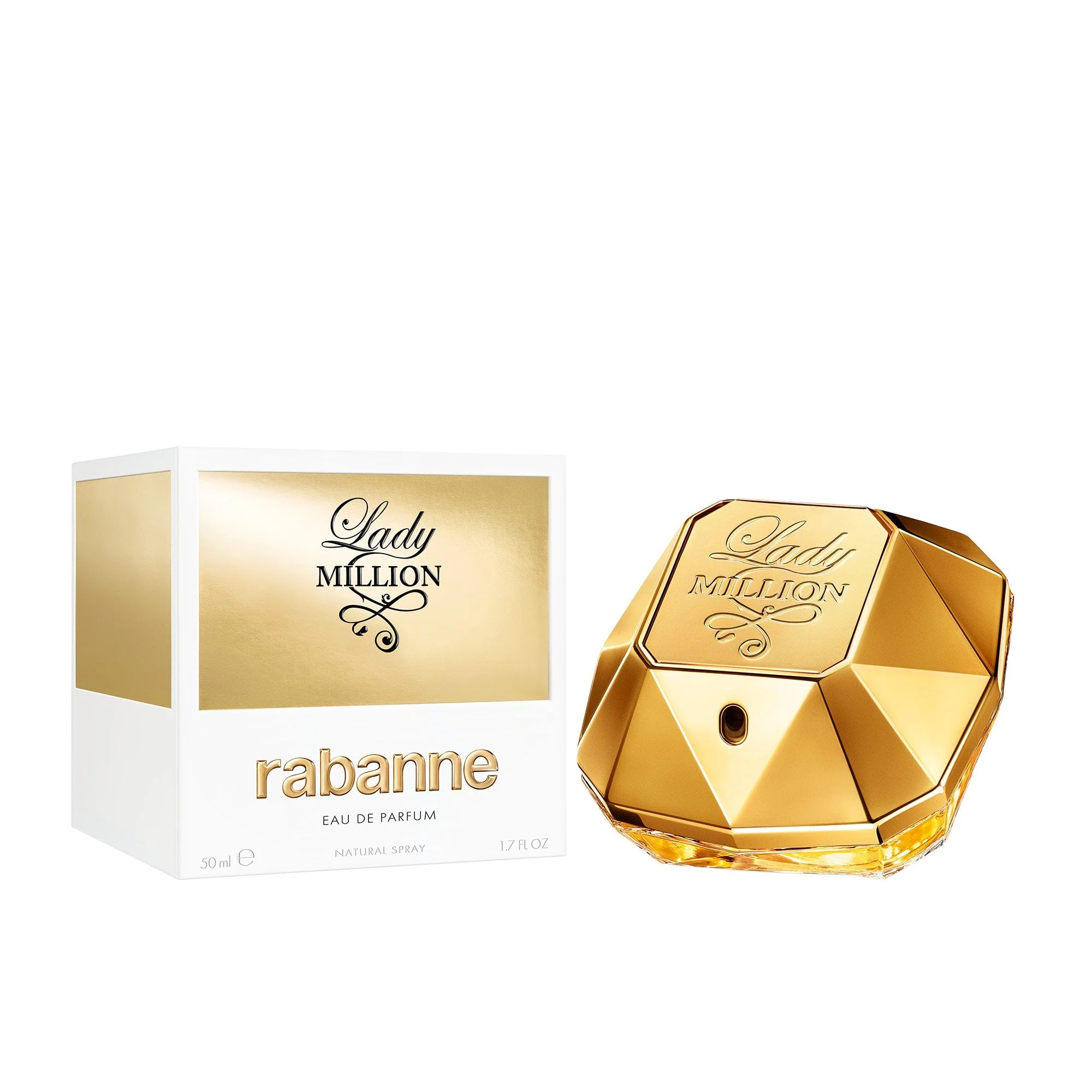 Rabanne Lady Million Eau De Parfum 50ml Spray - Image 2
