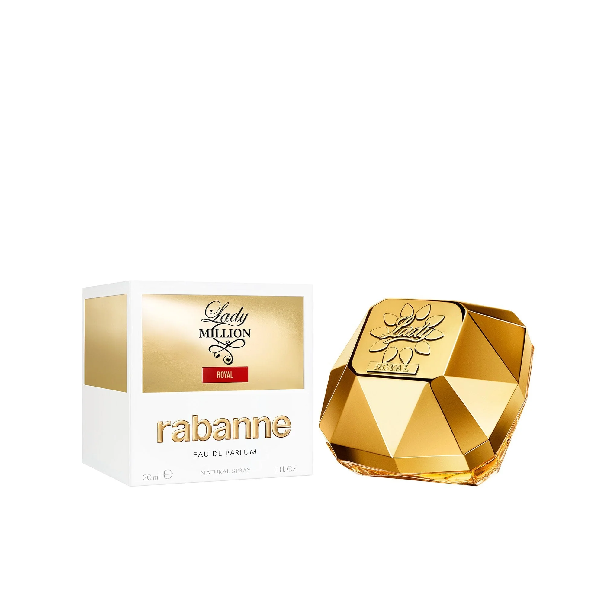 Rabanne Lady Million Royal Eau De Parfum 30ml Spray - Image 2