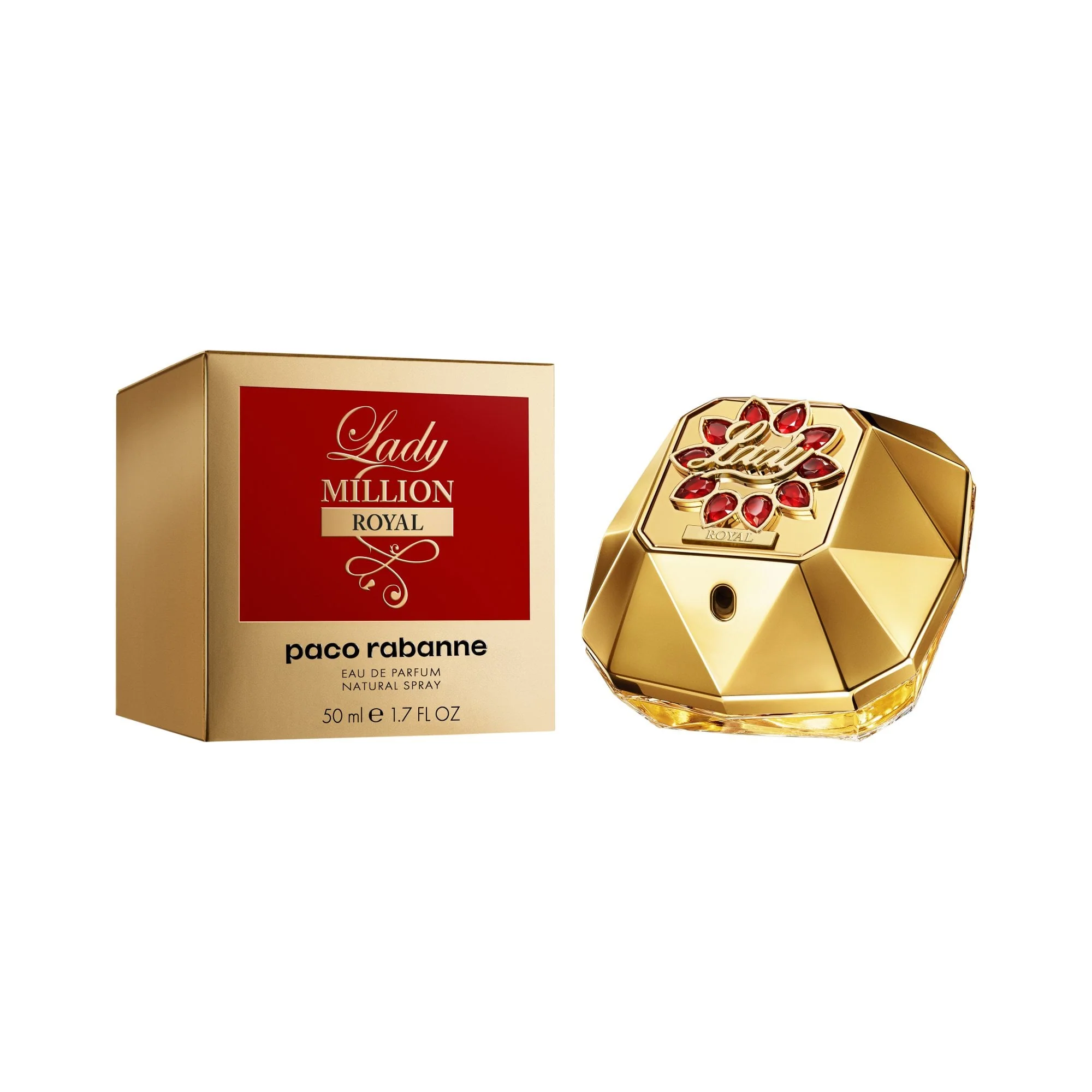 Rabanne Lady Million Royal Eau De Parfum 50ml Spray - Image 6