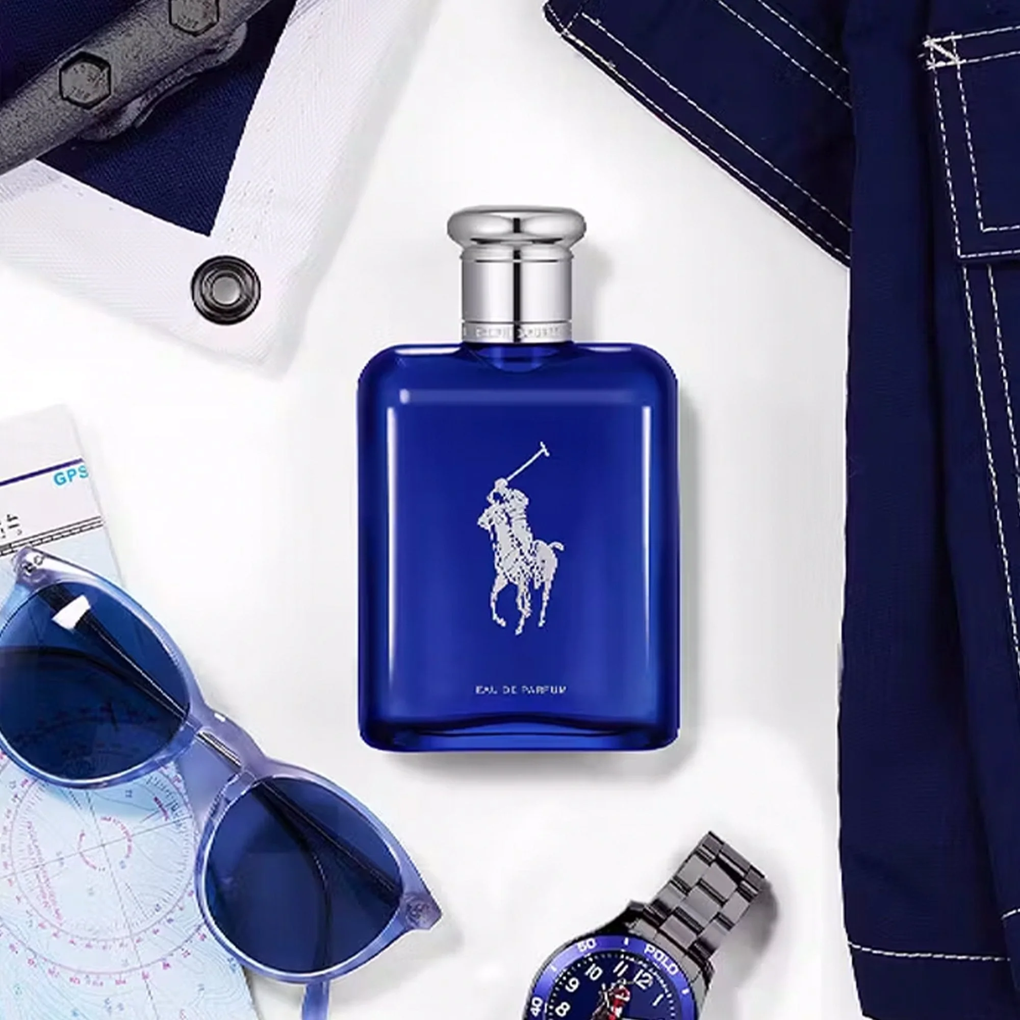 Ralph Lauren Polo Blue Eau De Parfum 75ml Spray - Image 3