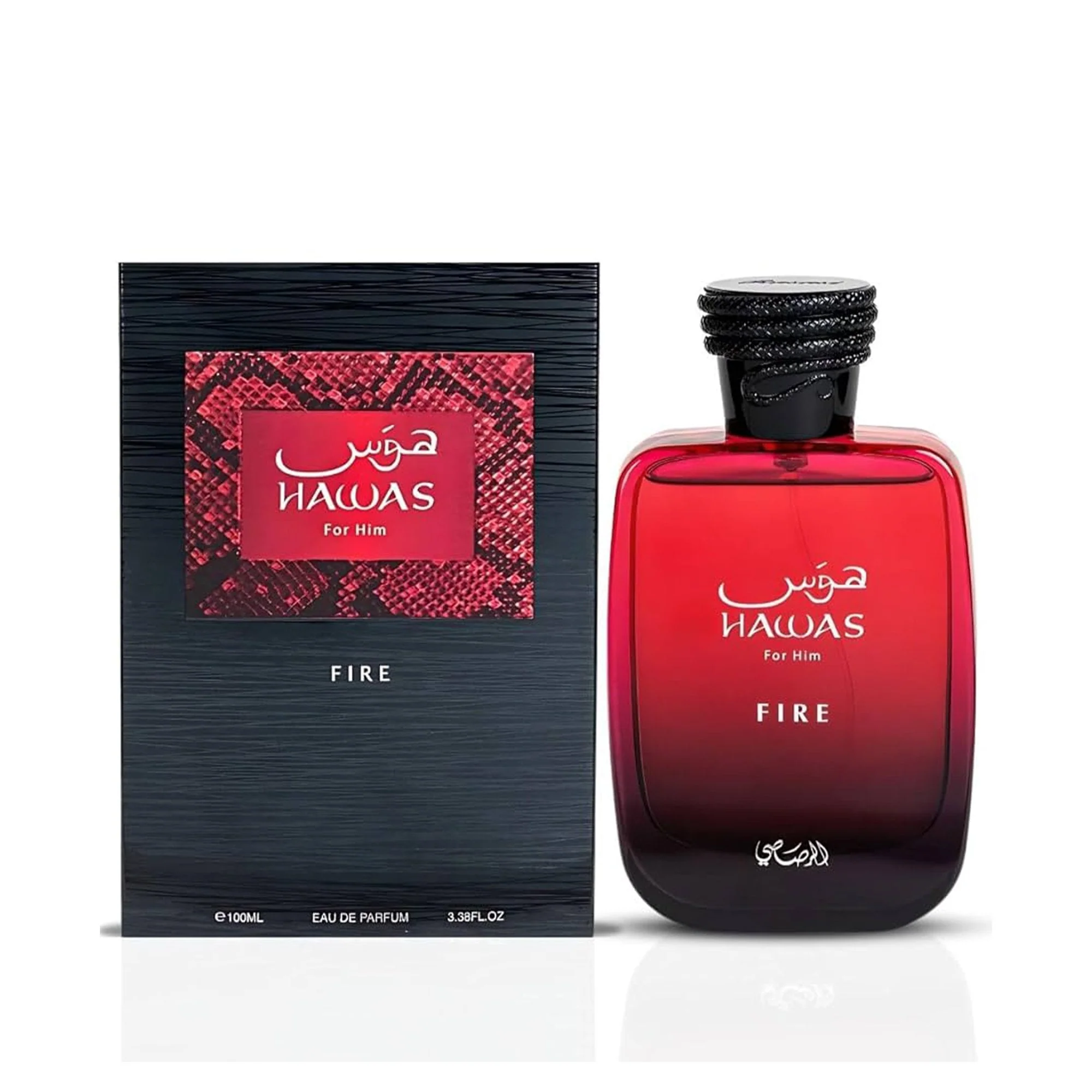 Rasasi Hawas Fire For Him Eau De Parfum 100ml Spray - Image 2