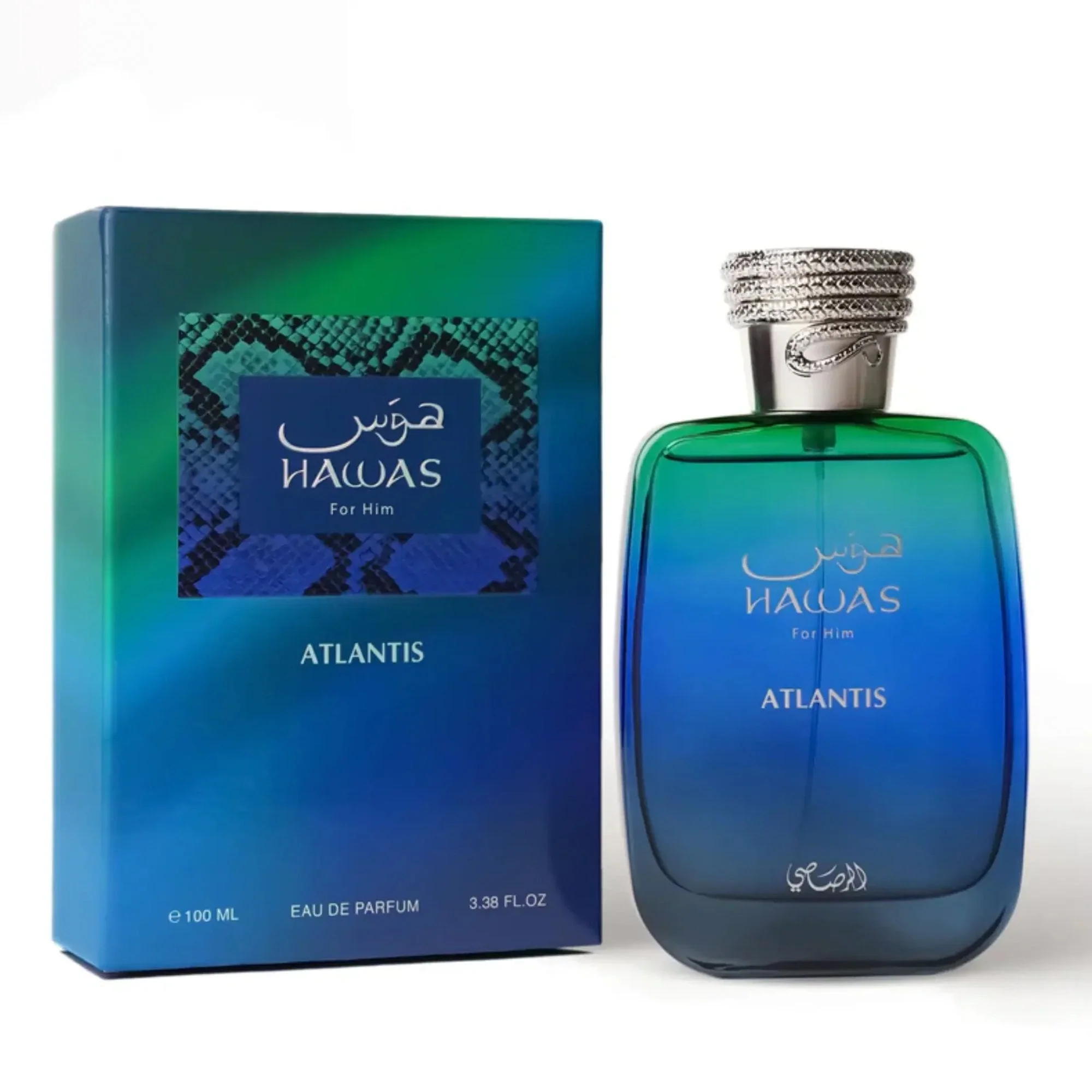 Rasasi Hawas For Him Atlantis Eau De Parfum 100ml Spray - Image 2