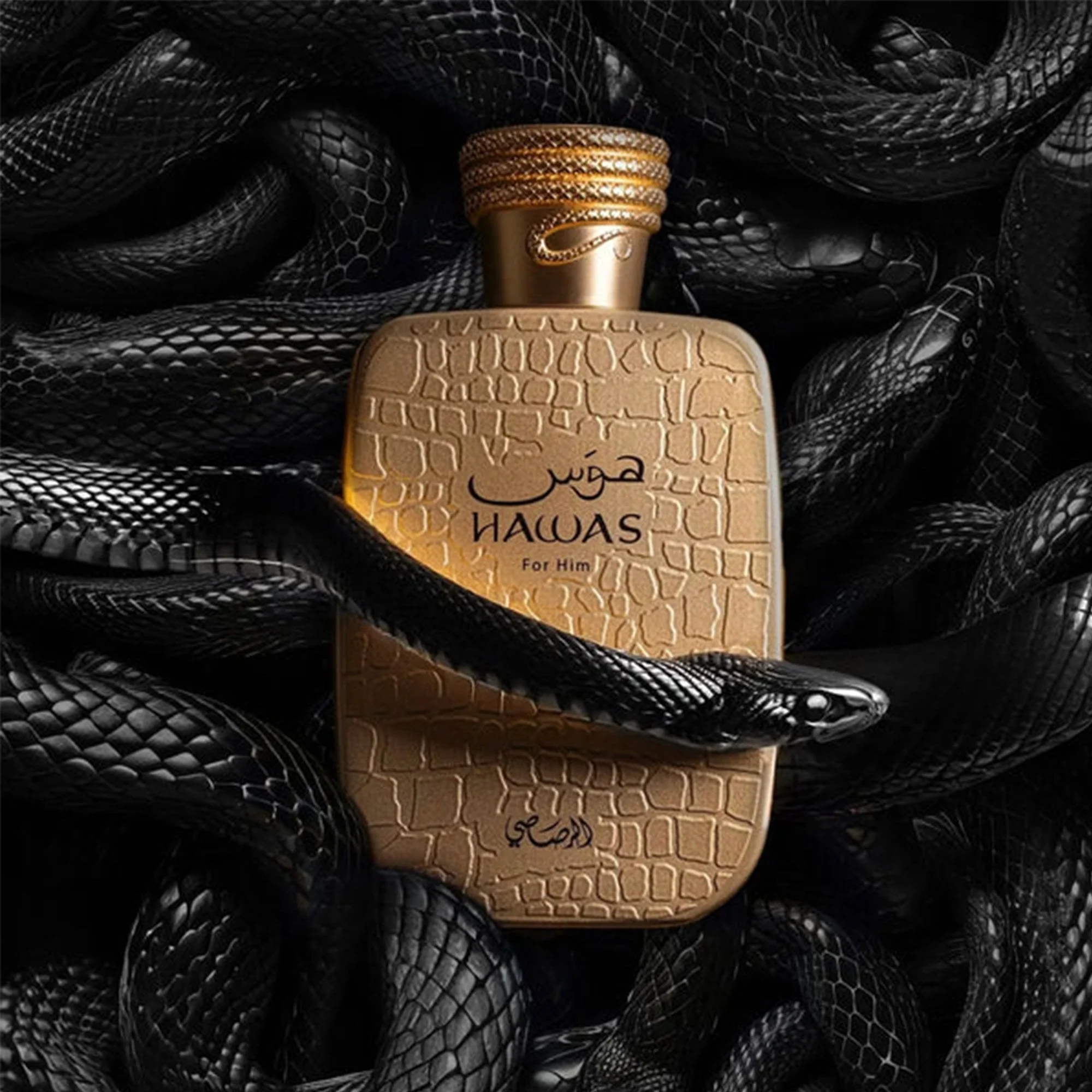 Rasasi Hawas For Him Viper Eau De Parfum 100ml Spray - Image 3