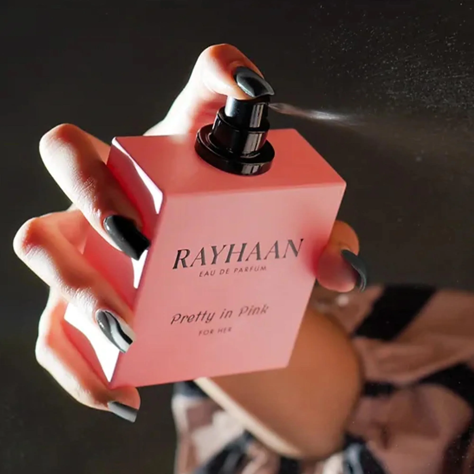 Rayhaan Pretty In Pink For Her Eau De Parfum 100ml Spray - Image 4