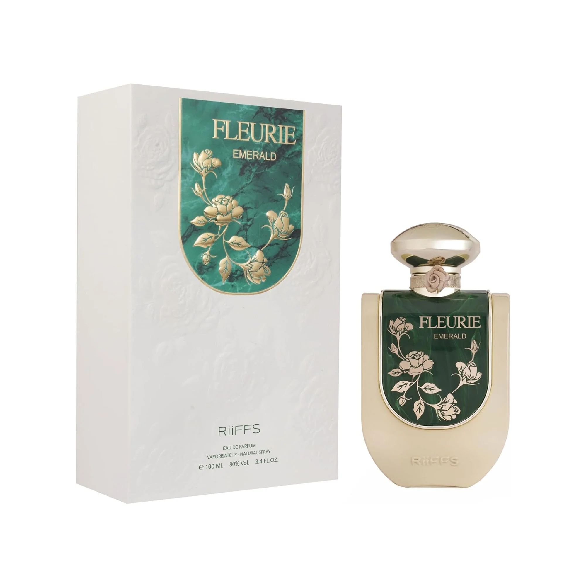 RiiFFS Fleurie Emerald Eau De Parfum 100ml Spray - Image 2