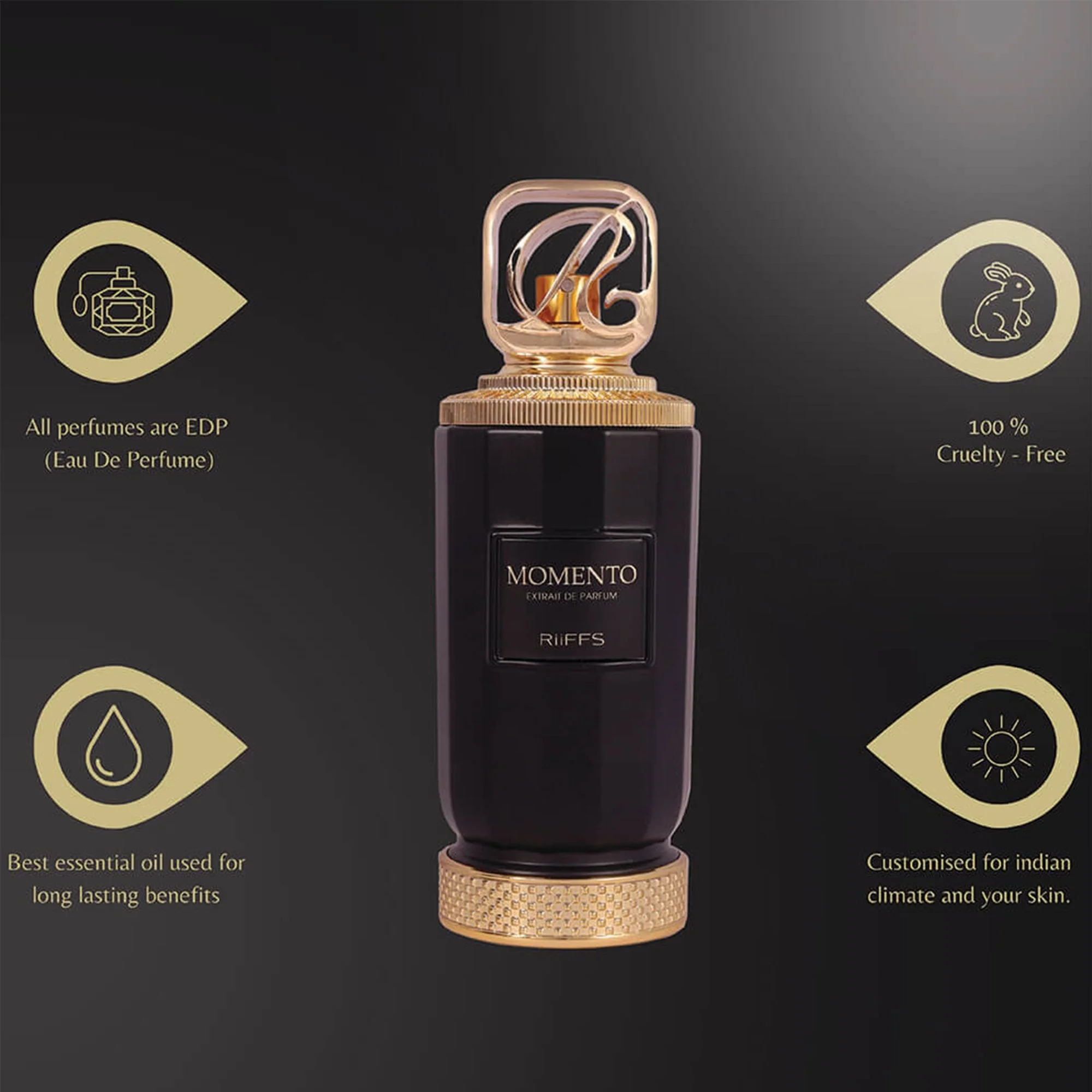 RiiFFS Momento Extrait De Parfum 100ml Spray - Image 4
