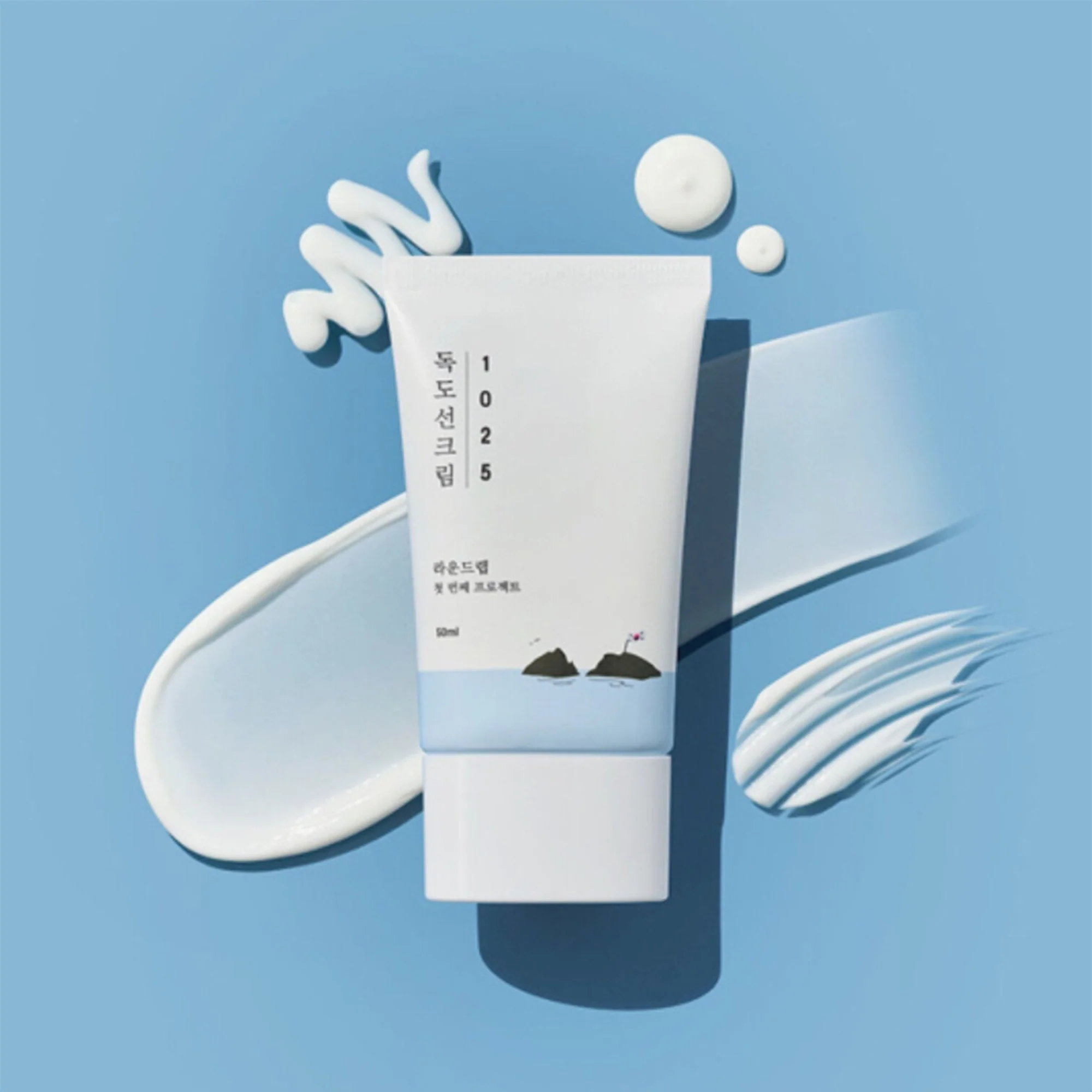 Round Lab 1025 Dokdo Sun Cream 50ml Tube - Image 2