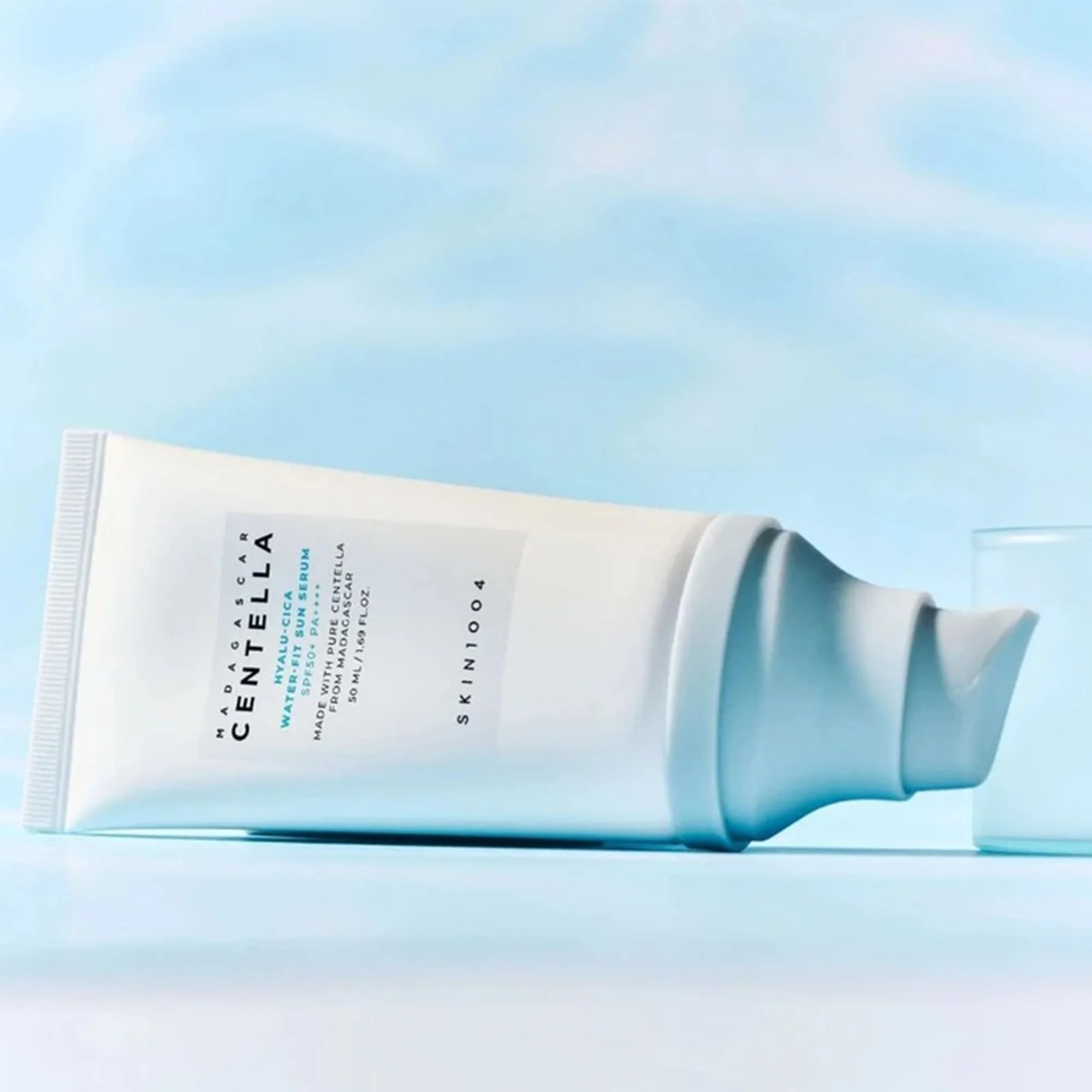 Skin1004 Madagascar Centella Hyalu-Cica Water-Fit SPF50+ 50ml Pump - Image 2