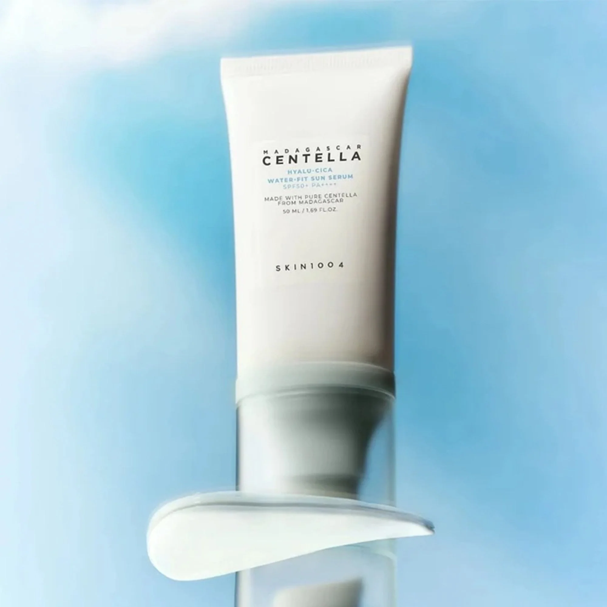 Skin1004 Madagascar Centella Hyalu-Cica Water-Fit SPF50+ 50ml Pump - Image 3