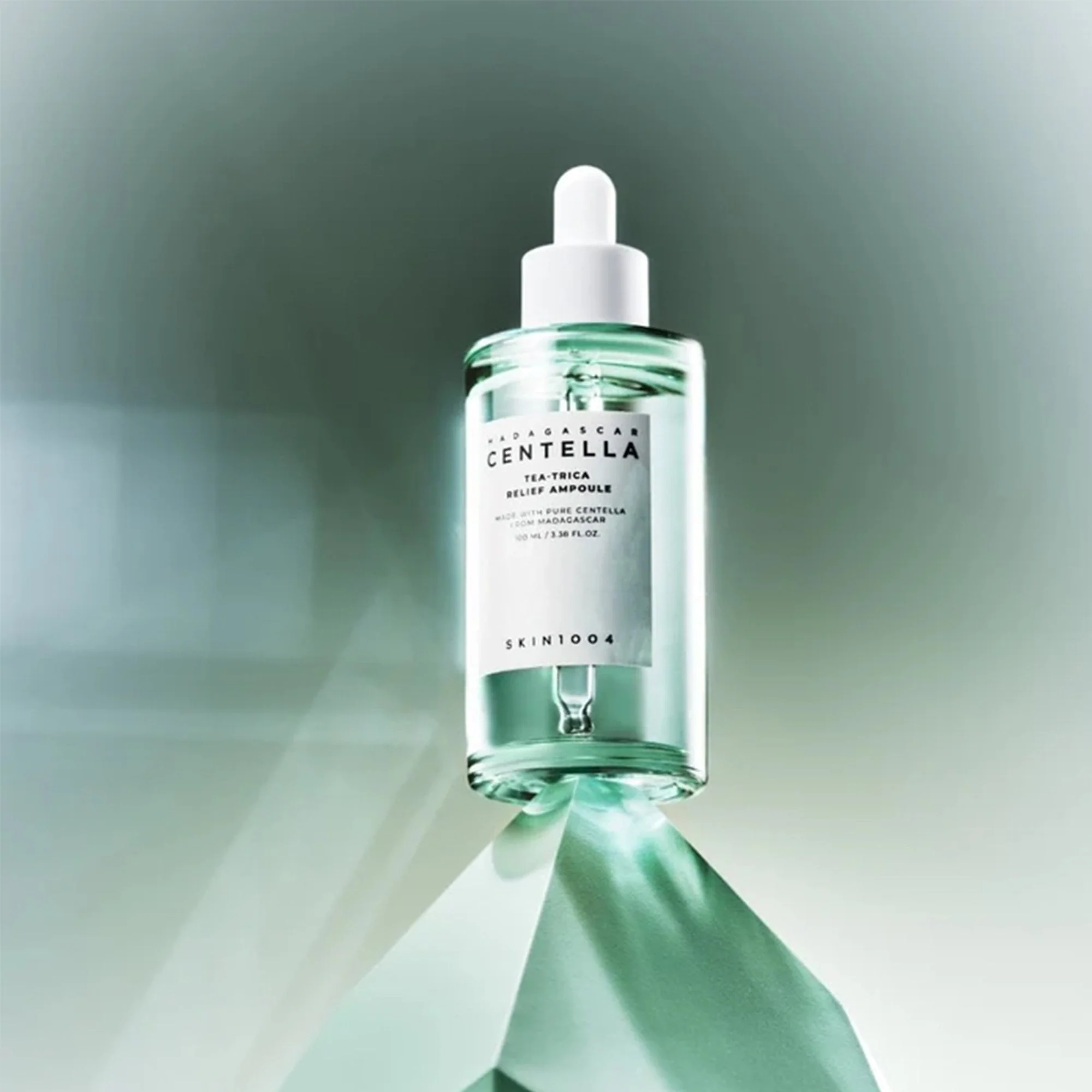 Skin1004 Madagascar Centella Tea-Trica Relief Ampoule 100ml Pipette Bottle - Image 2