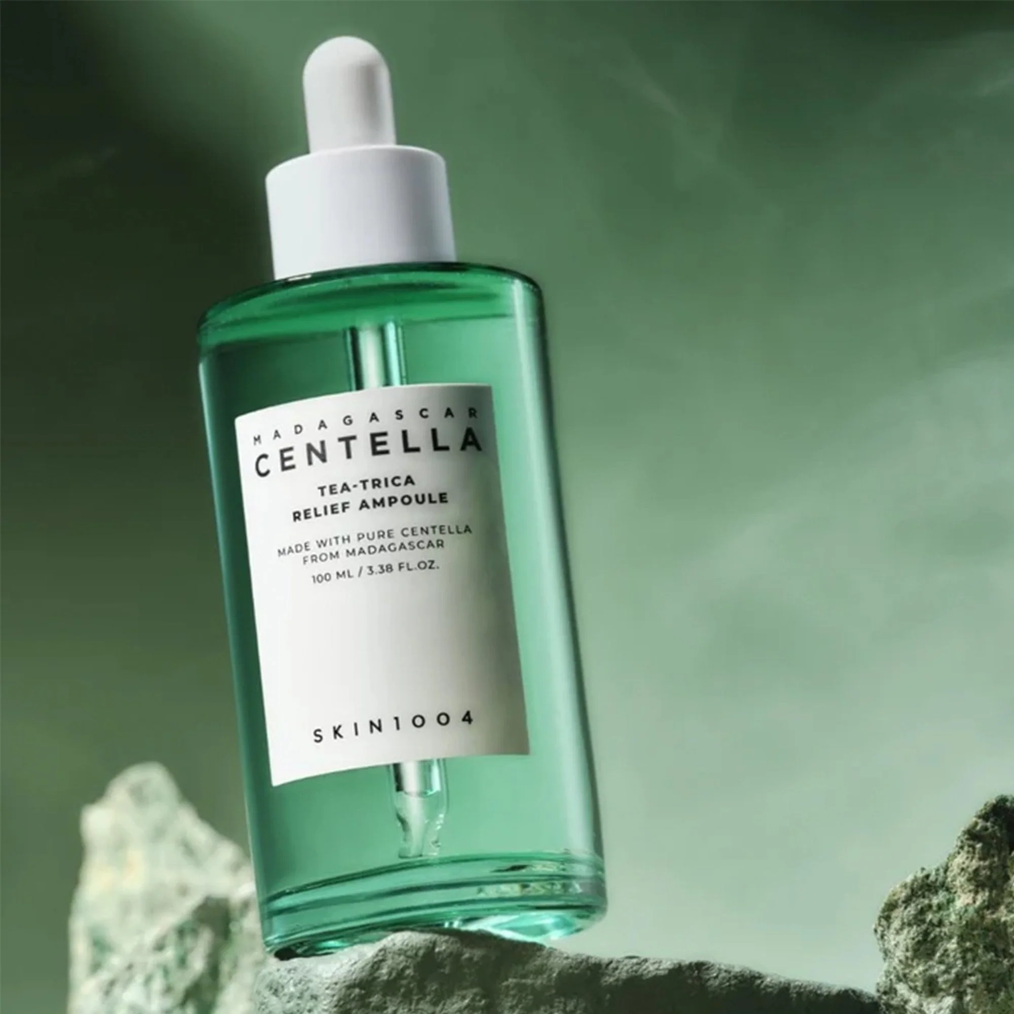Skin1004 Madagascar Centella Tea-Trica Relief Ampoule 30ml Dropper - Image 4