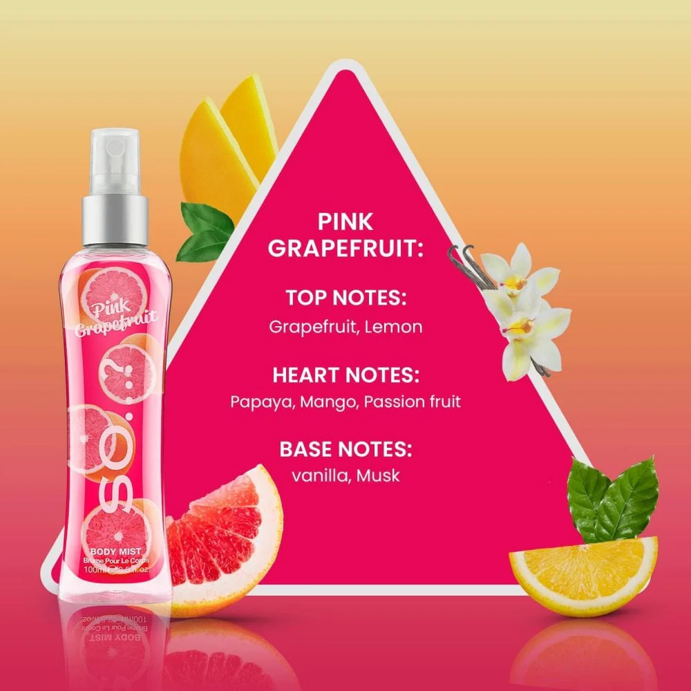 So...? Luscious Body Mist 4x100ml Gift Set - Image 2