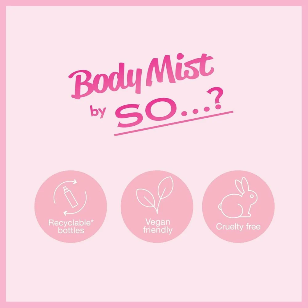So...? Luscious Body Mist 4x100ml Gift Set - Image 8