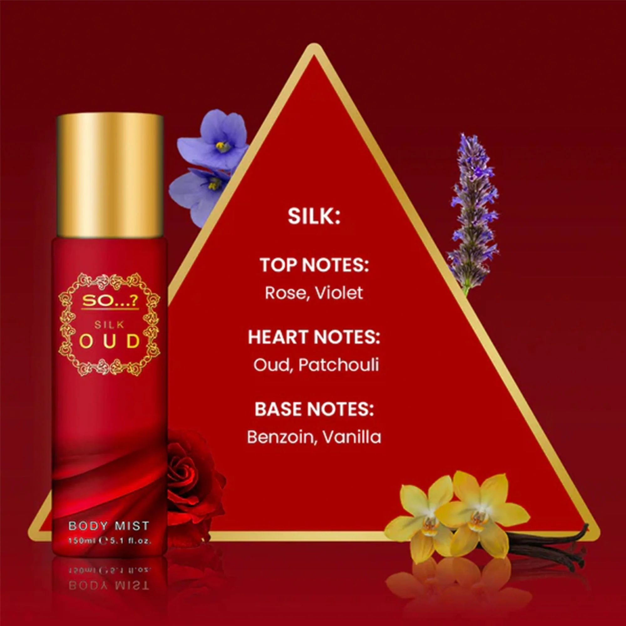 So...? Silk Oud Body Mist 150ml Spray - Image 2